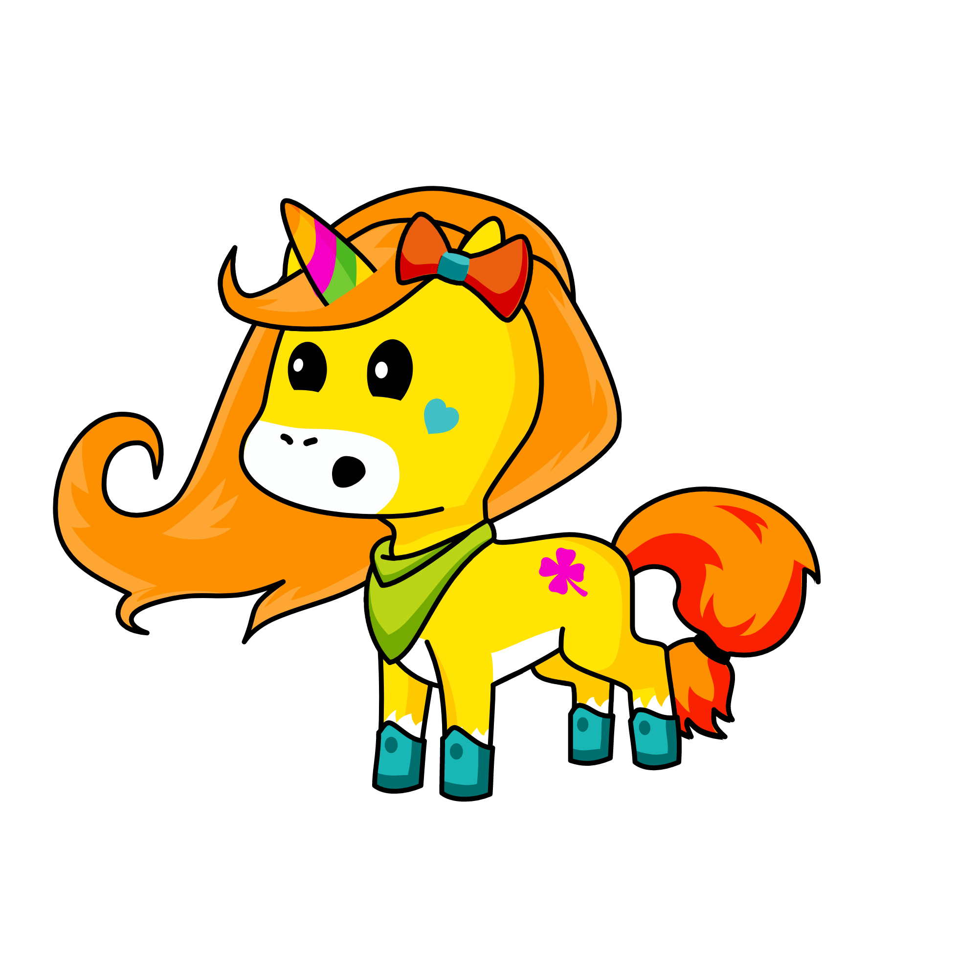 Emily, the unicorn