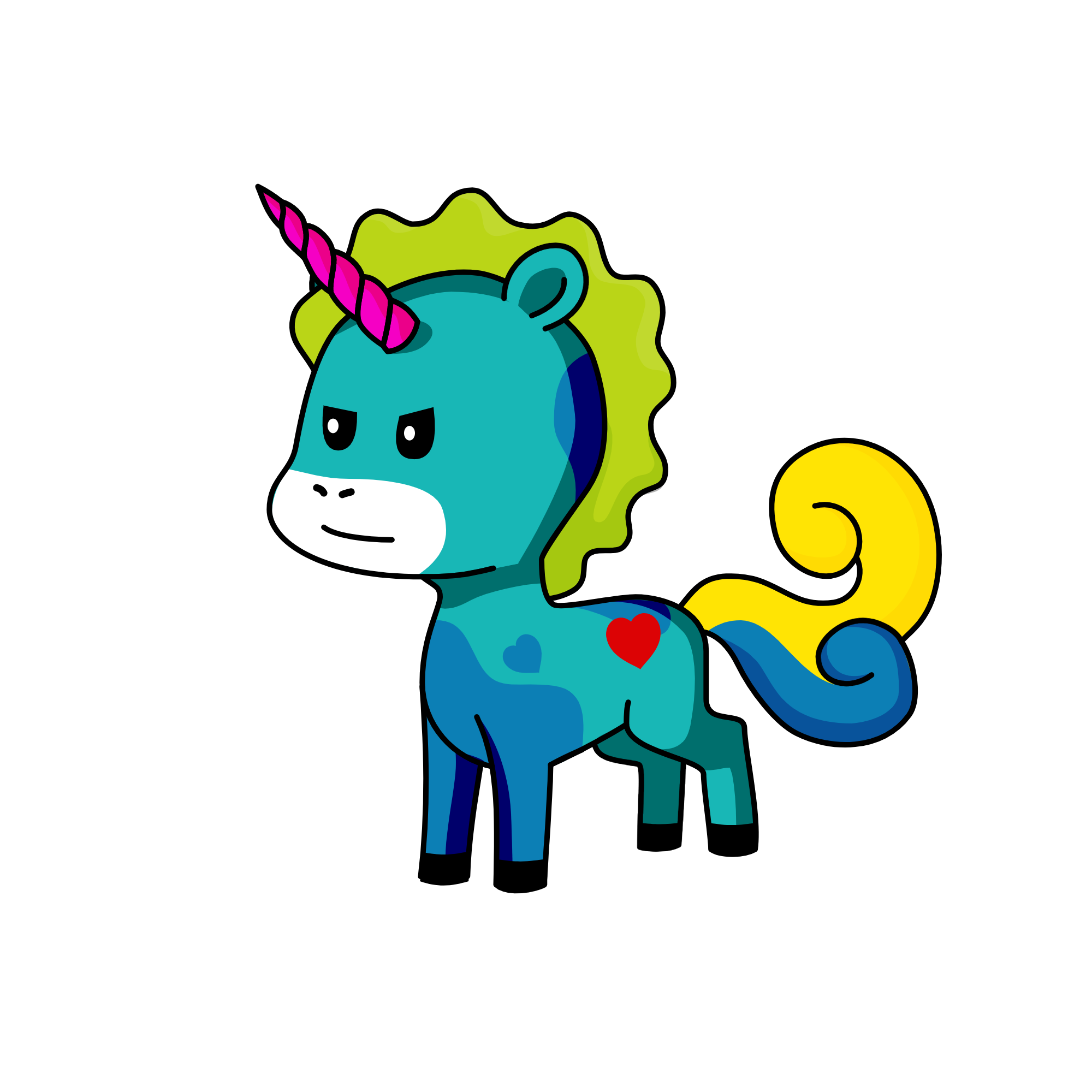 camole, the unicorn