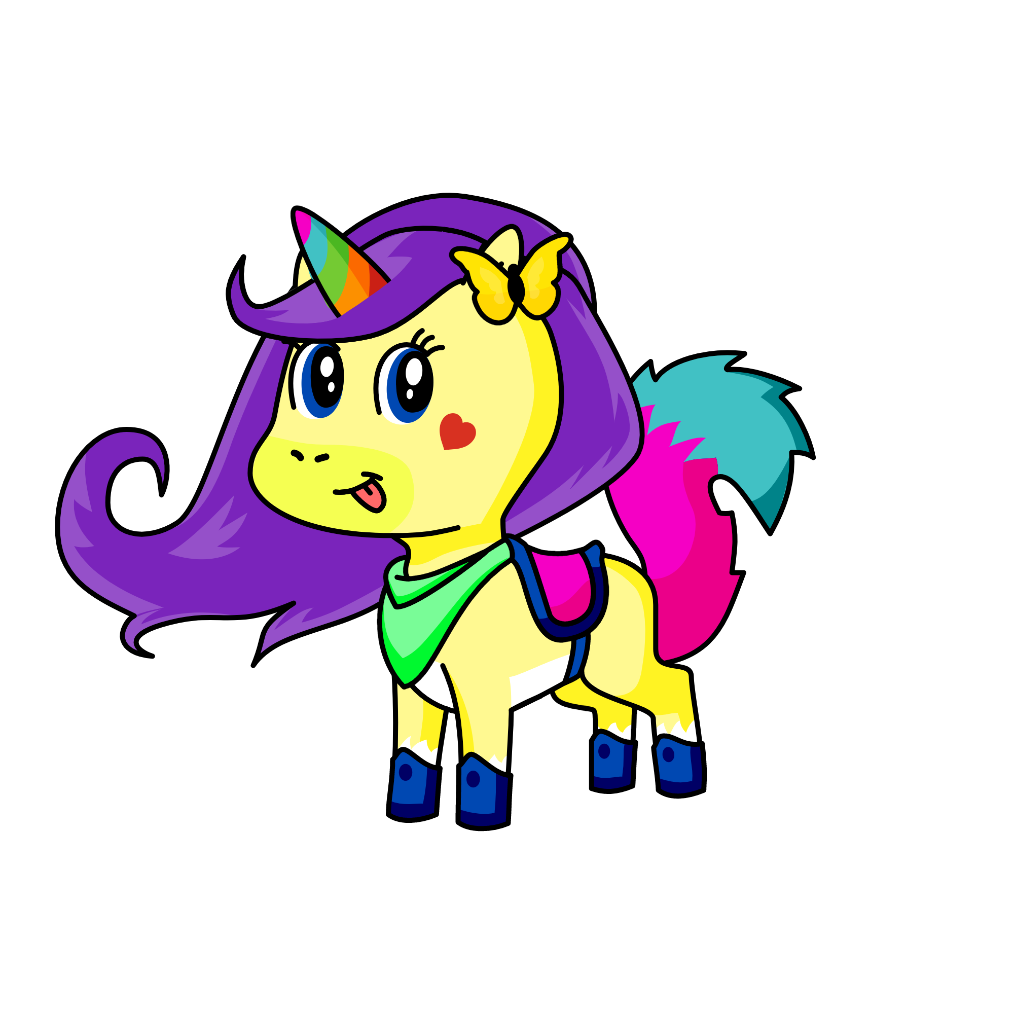 Roxy, the unicorn