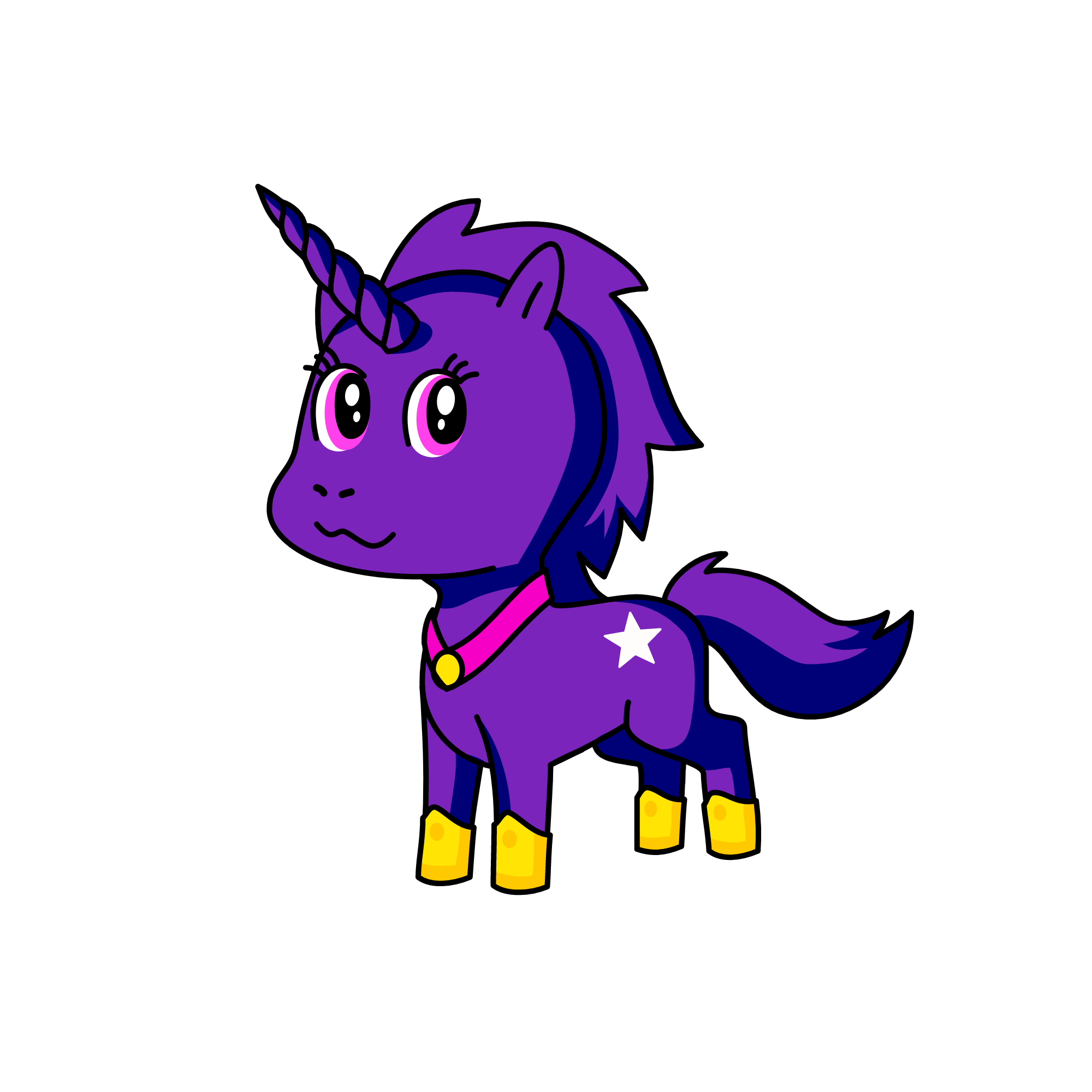 Twilight Sparkle, the unicorn