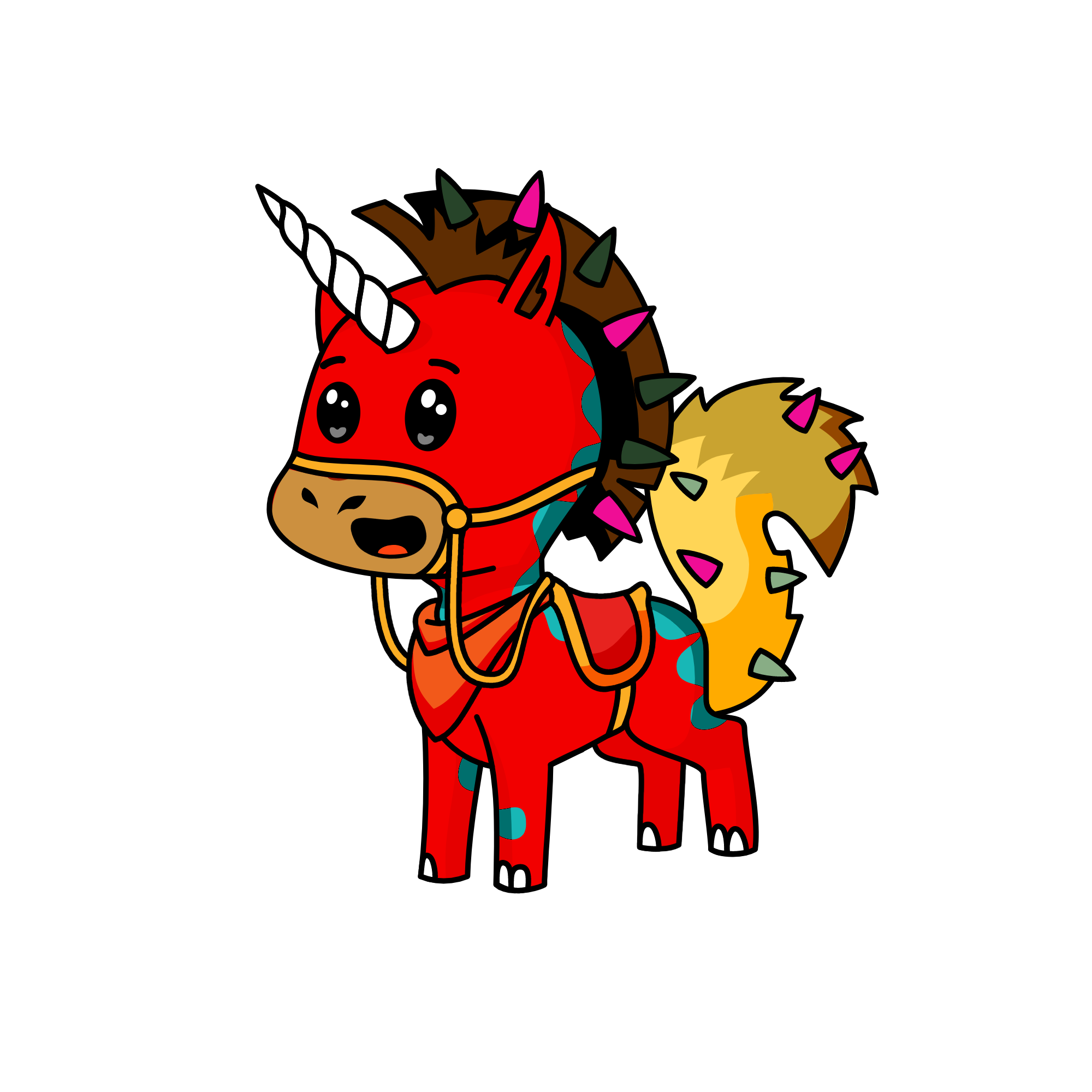 spikey, the unicorn