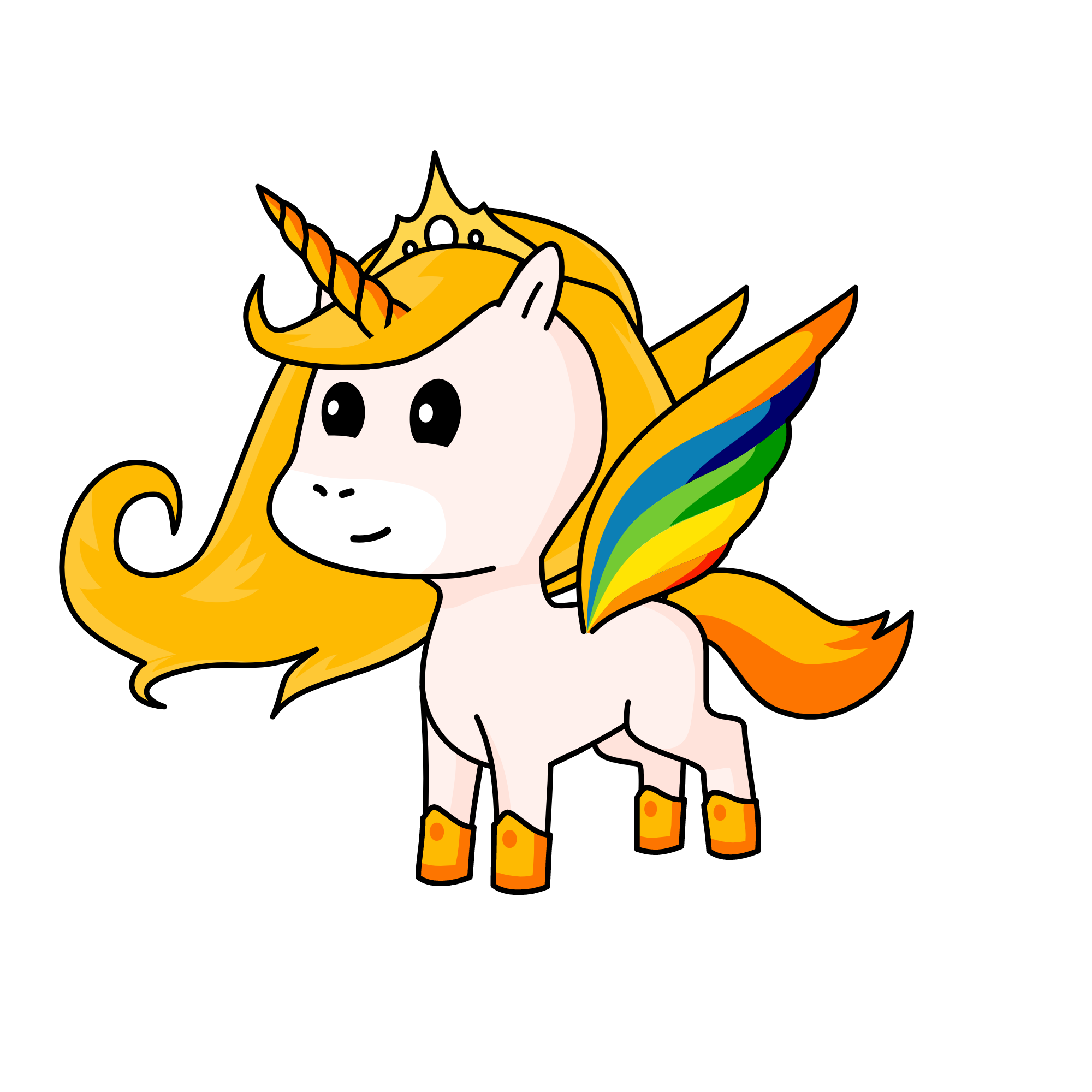 monal, the unicorn
