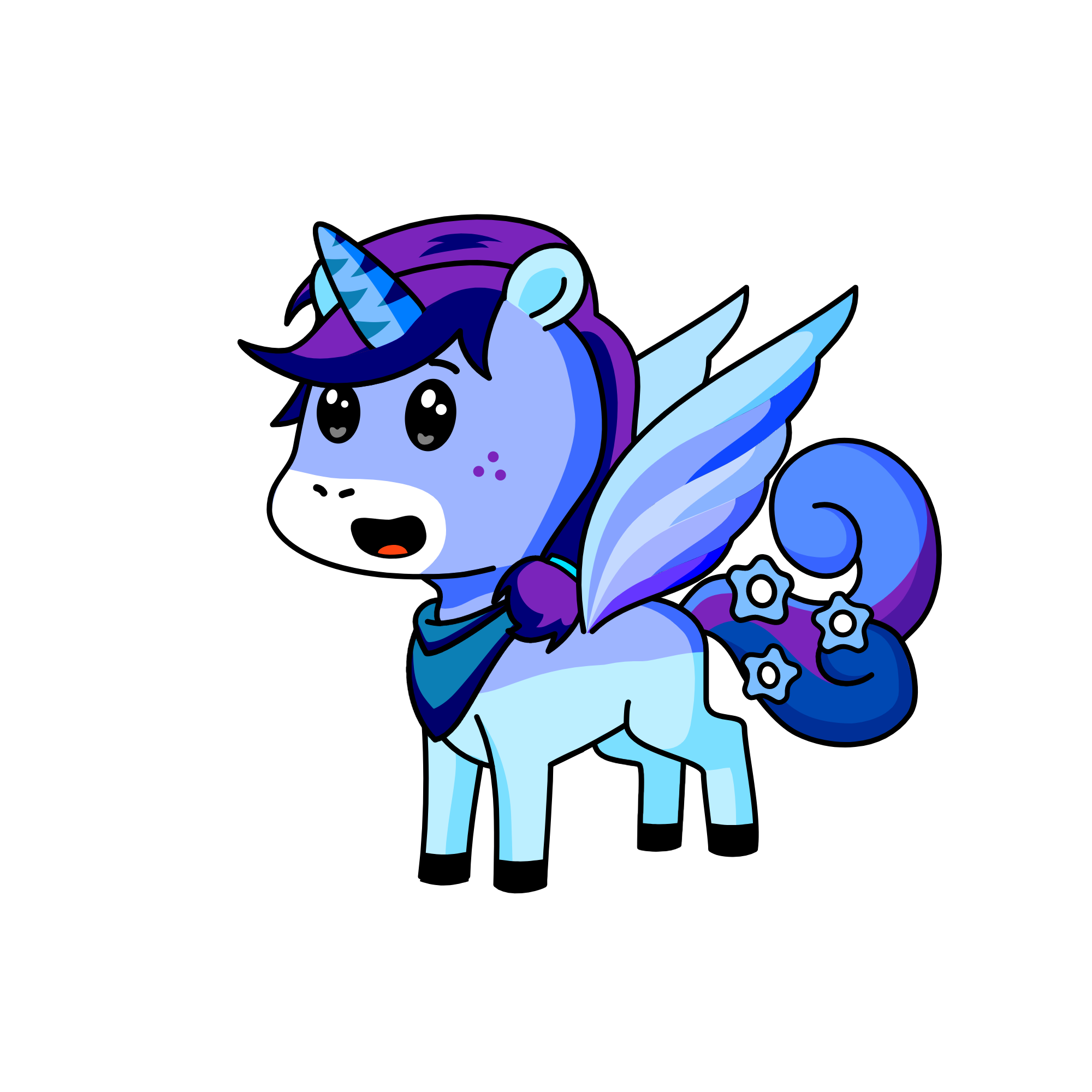 Elly , the unicorn