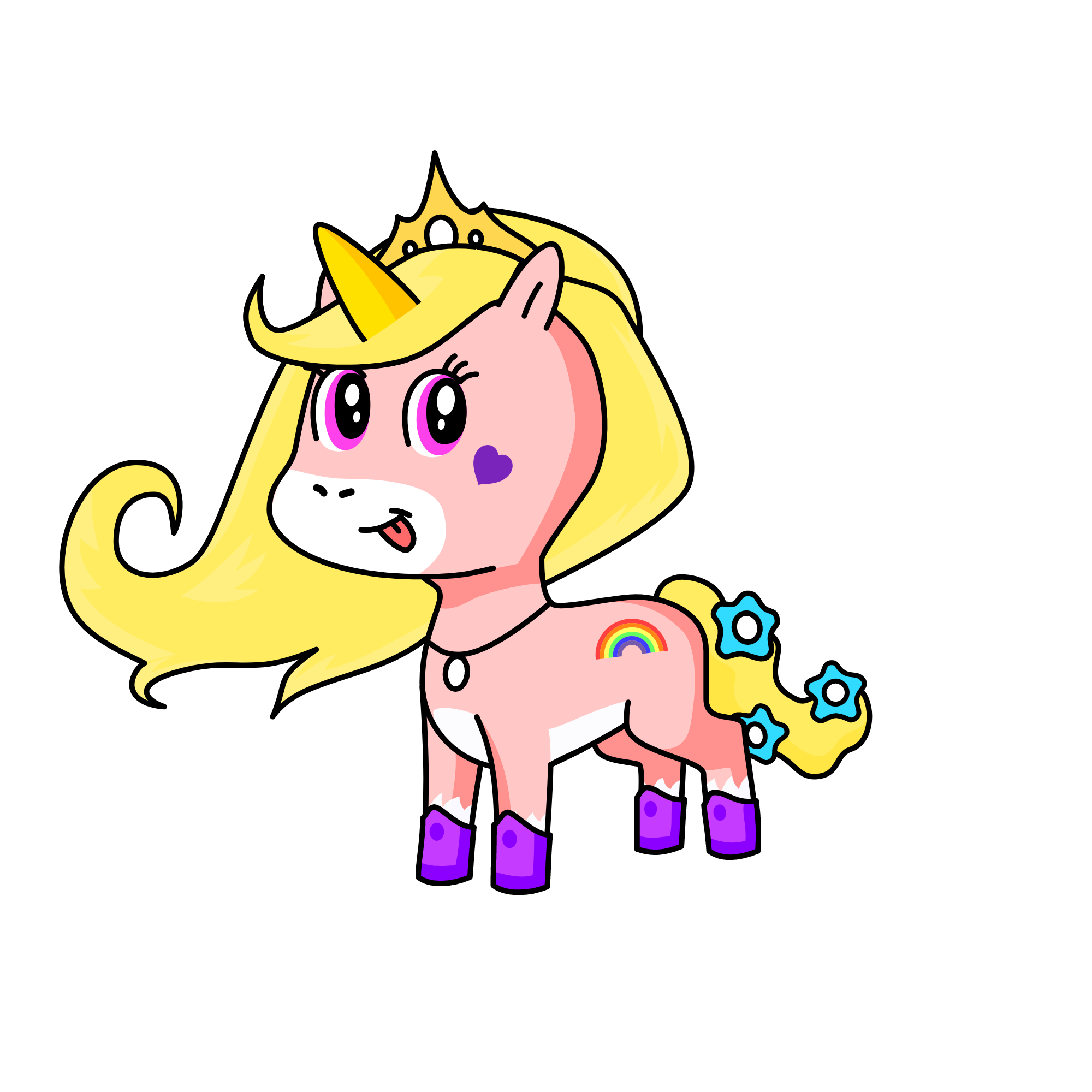 Princess Unicorn, the unicorn