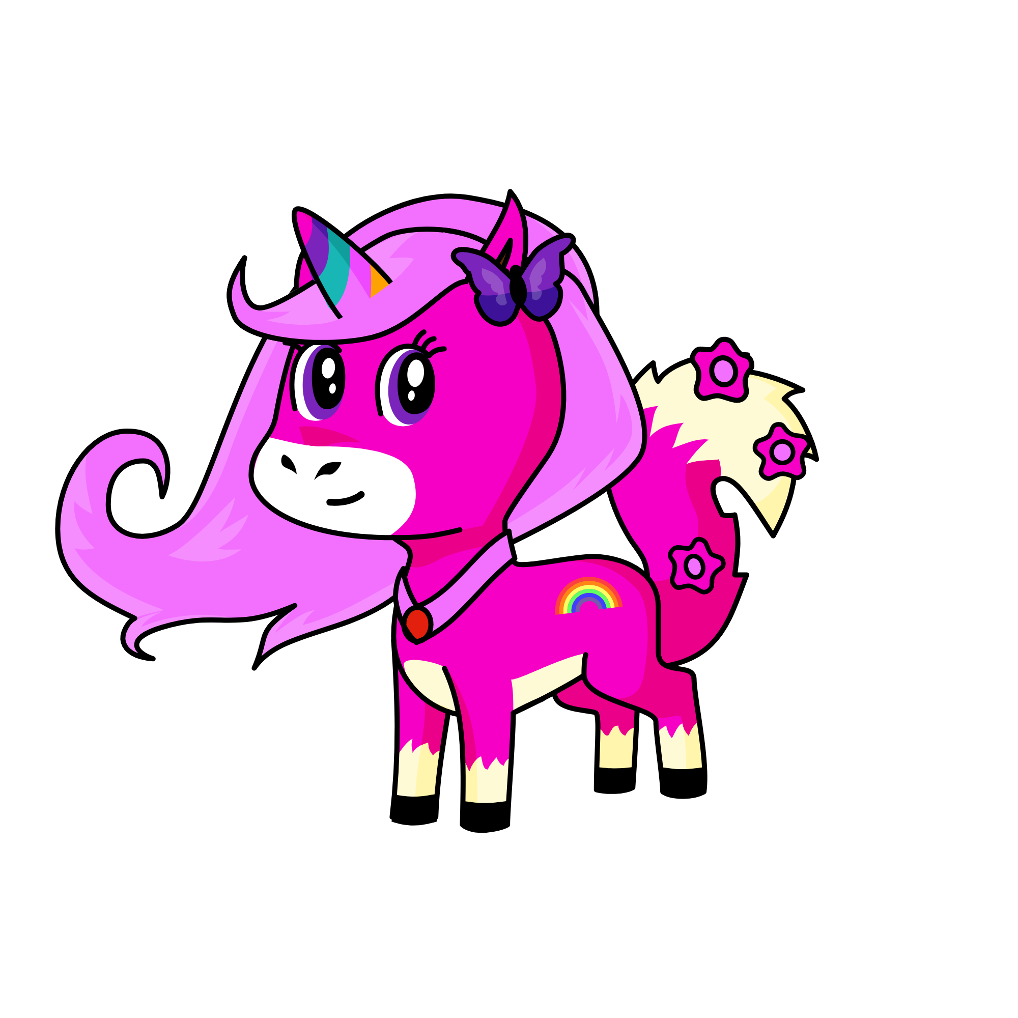 Pearl, the unicorn
