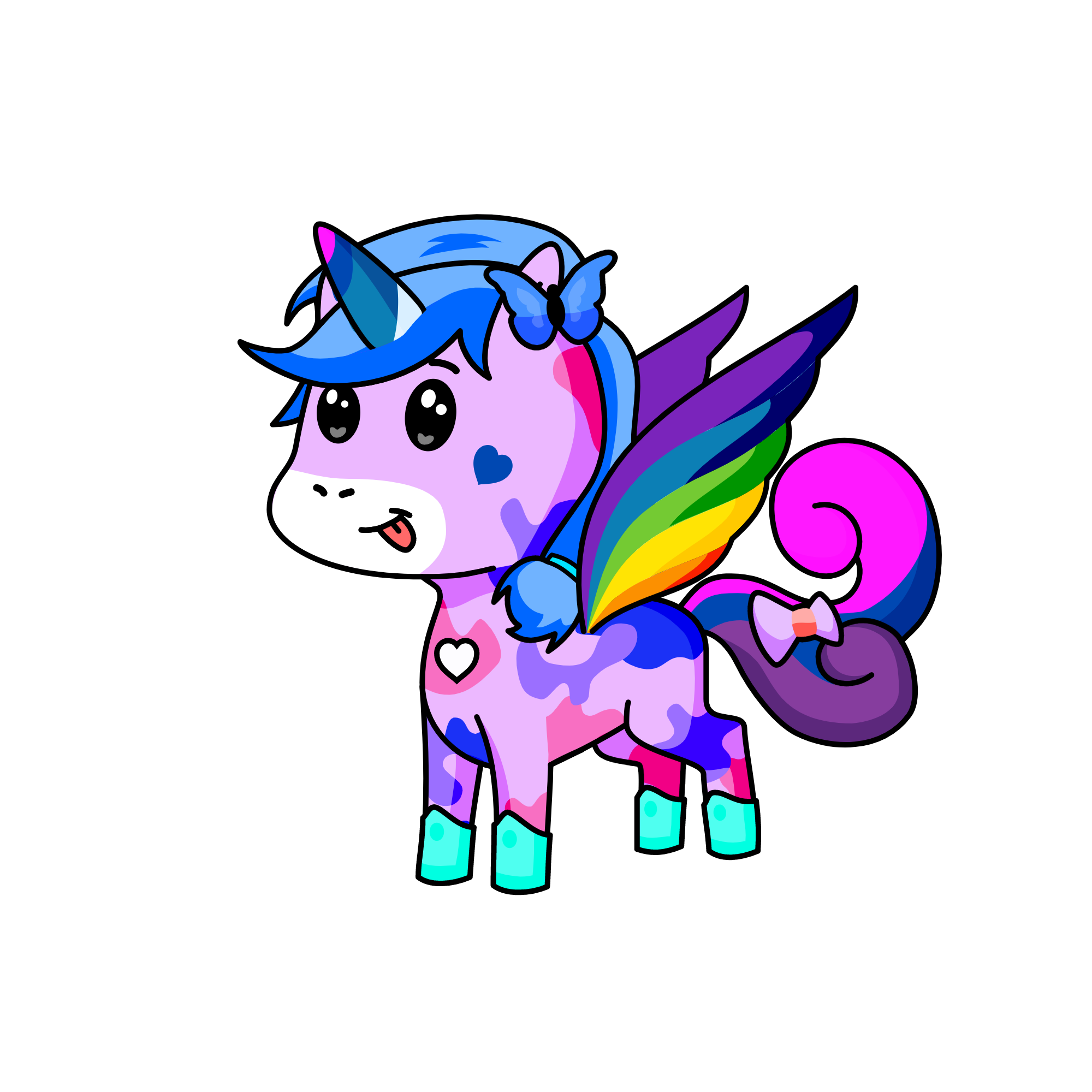my lovely pretty, the unicorn