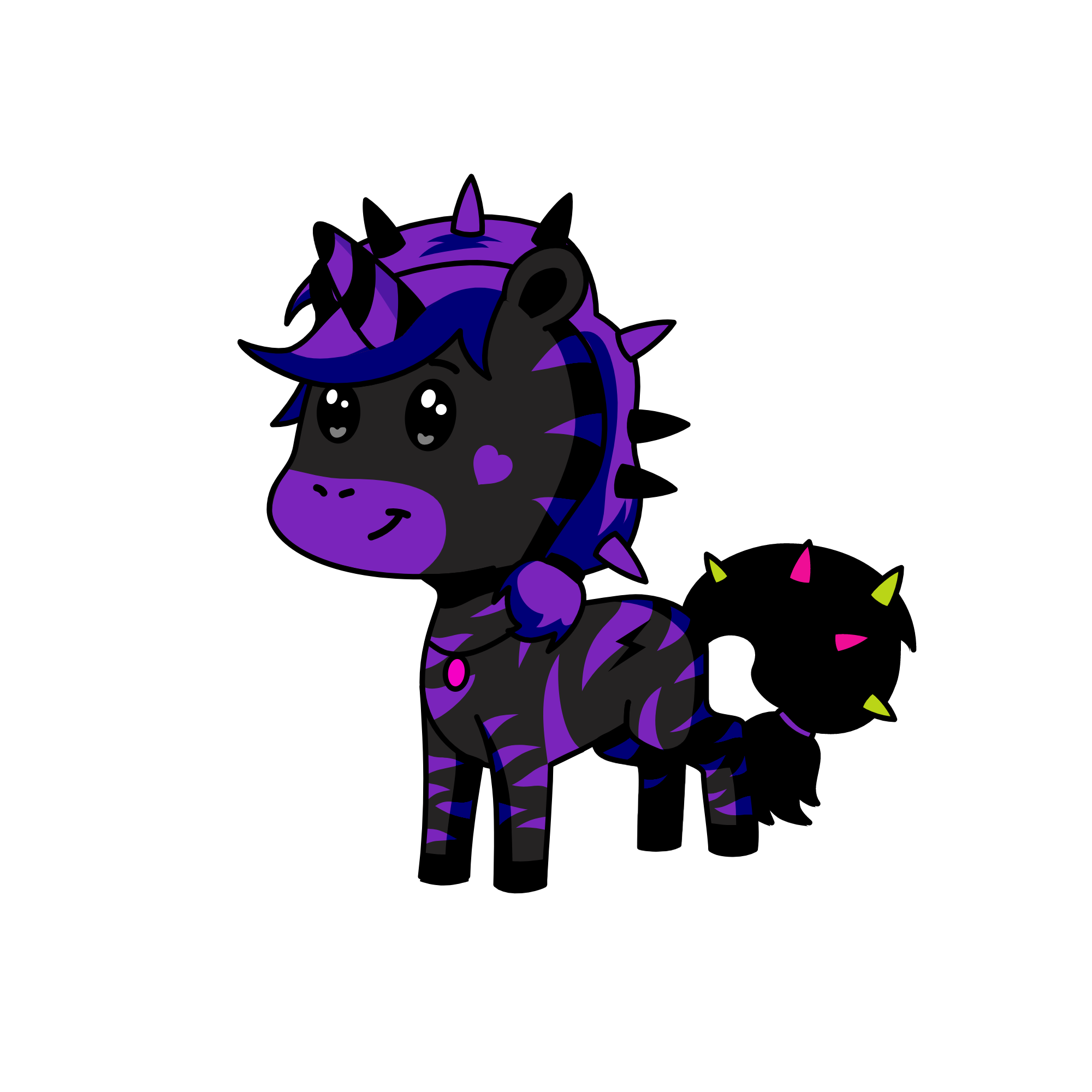 the Queen of the night, the unicorn