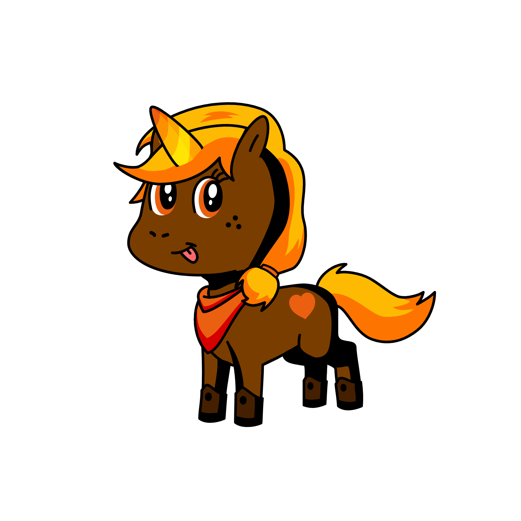 Hazel, the unicorn