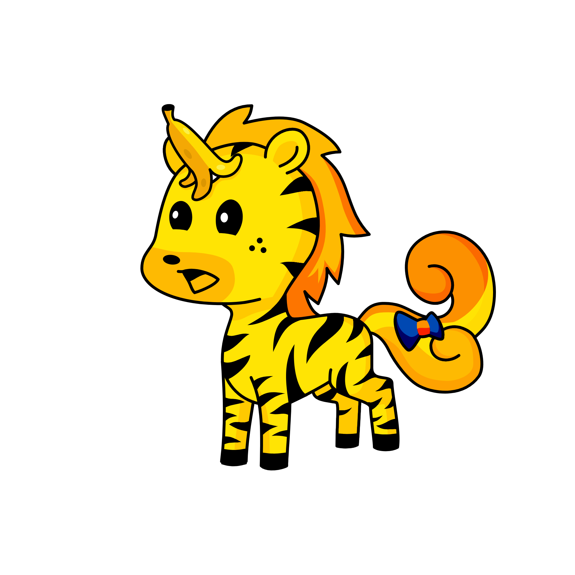 YELLOW, the unicorn