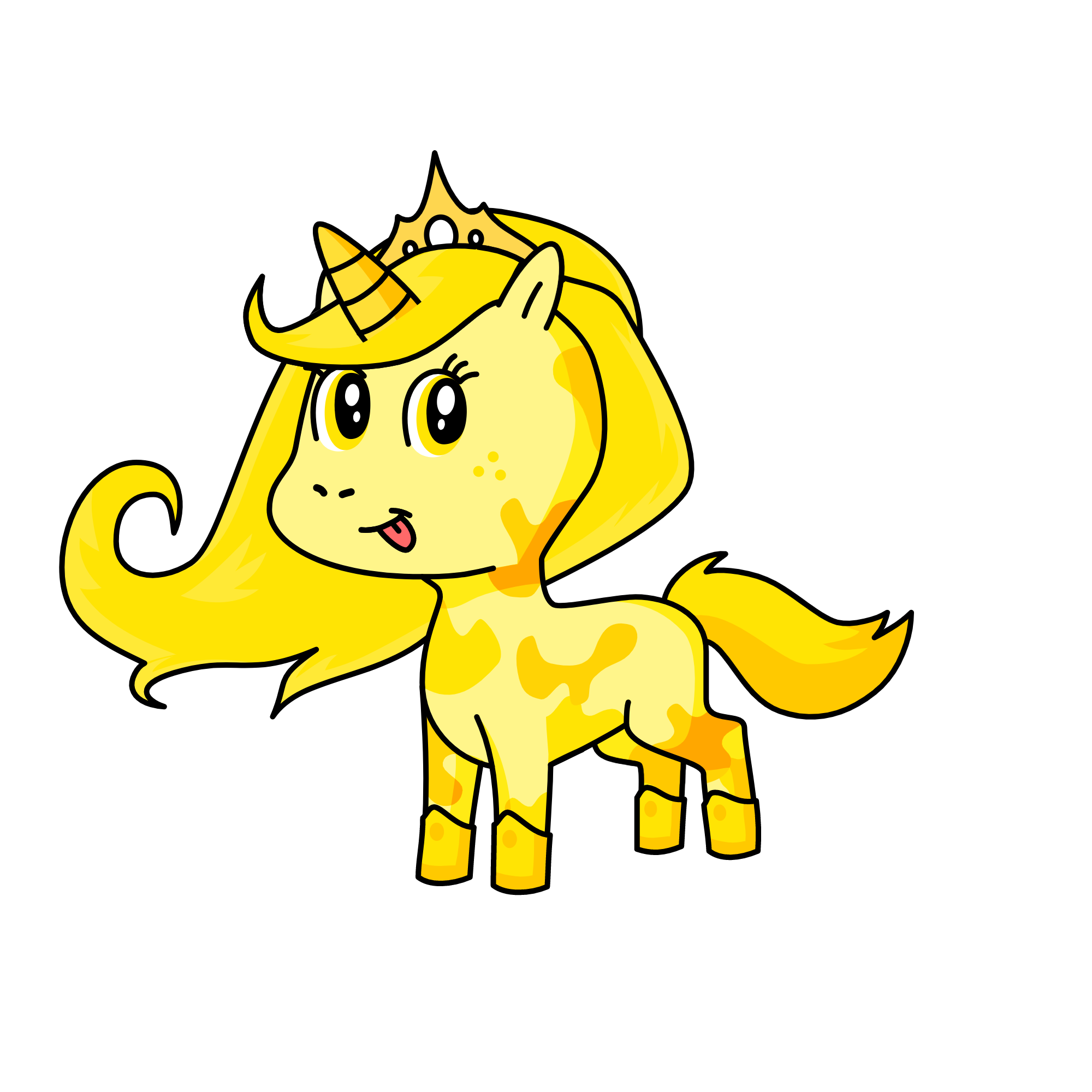 YELLOW, the unicorn