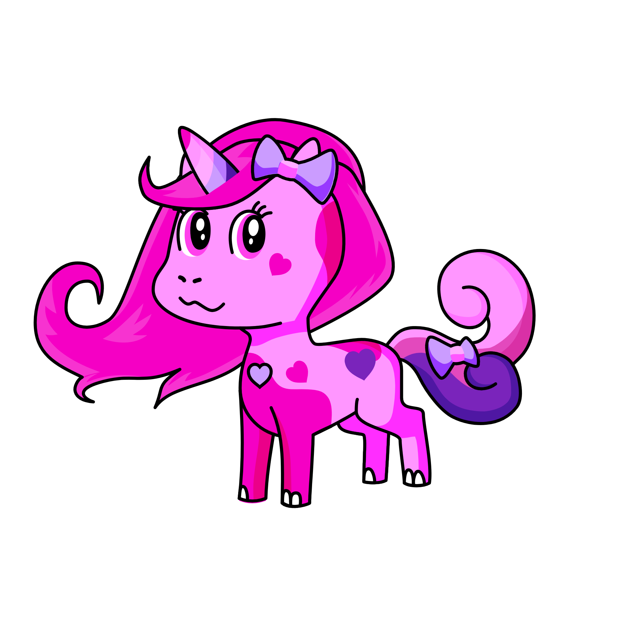 PINKETTE, the unicorn