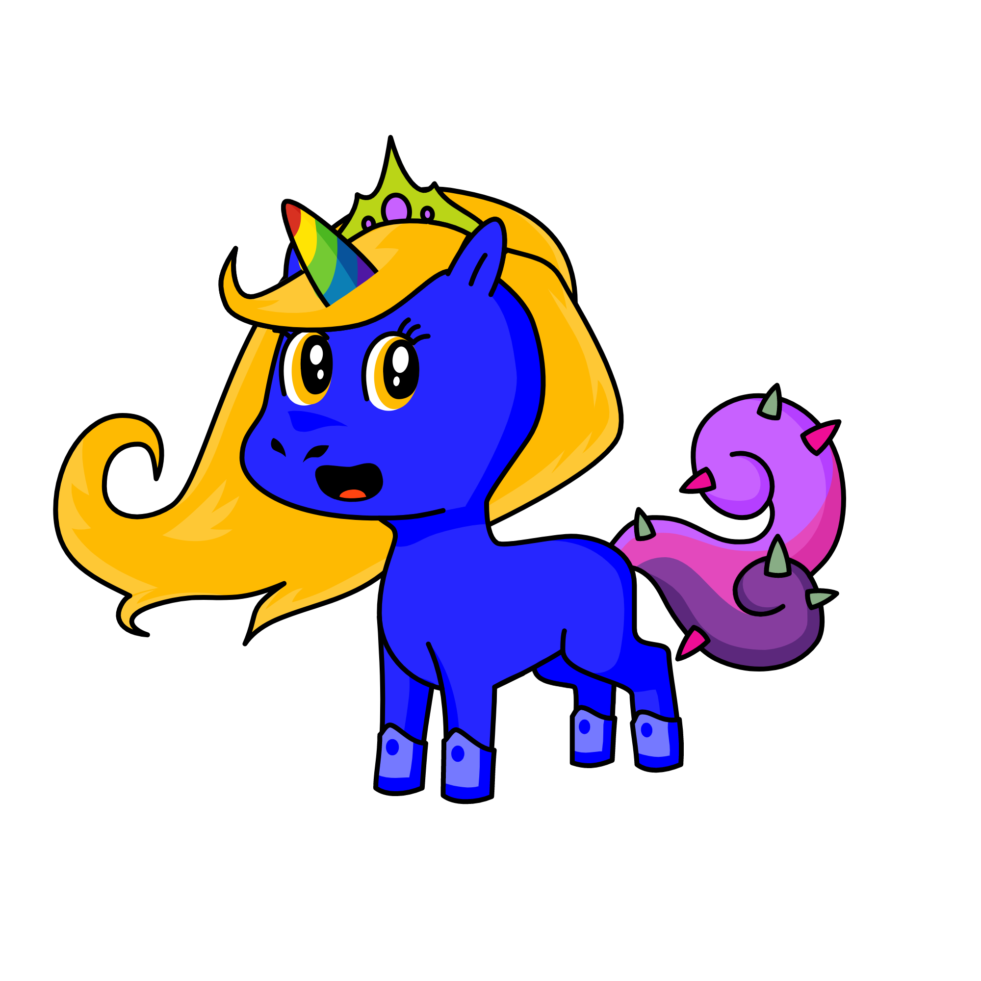 night queen, the unicorn