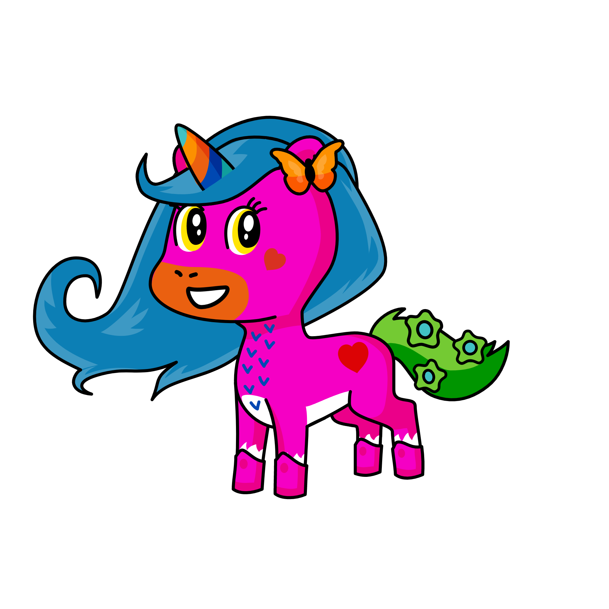 ZÜMRA, the unicorn