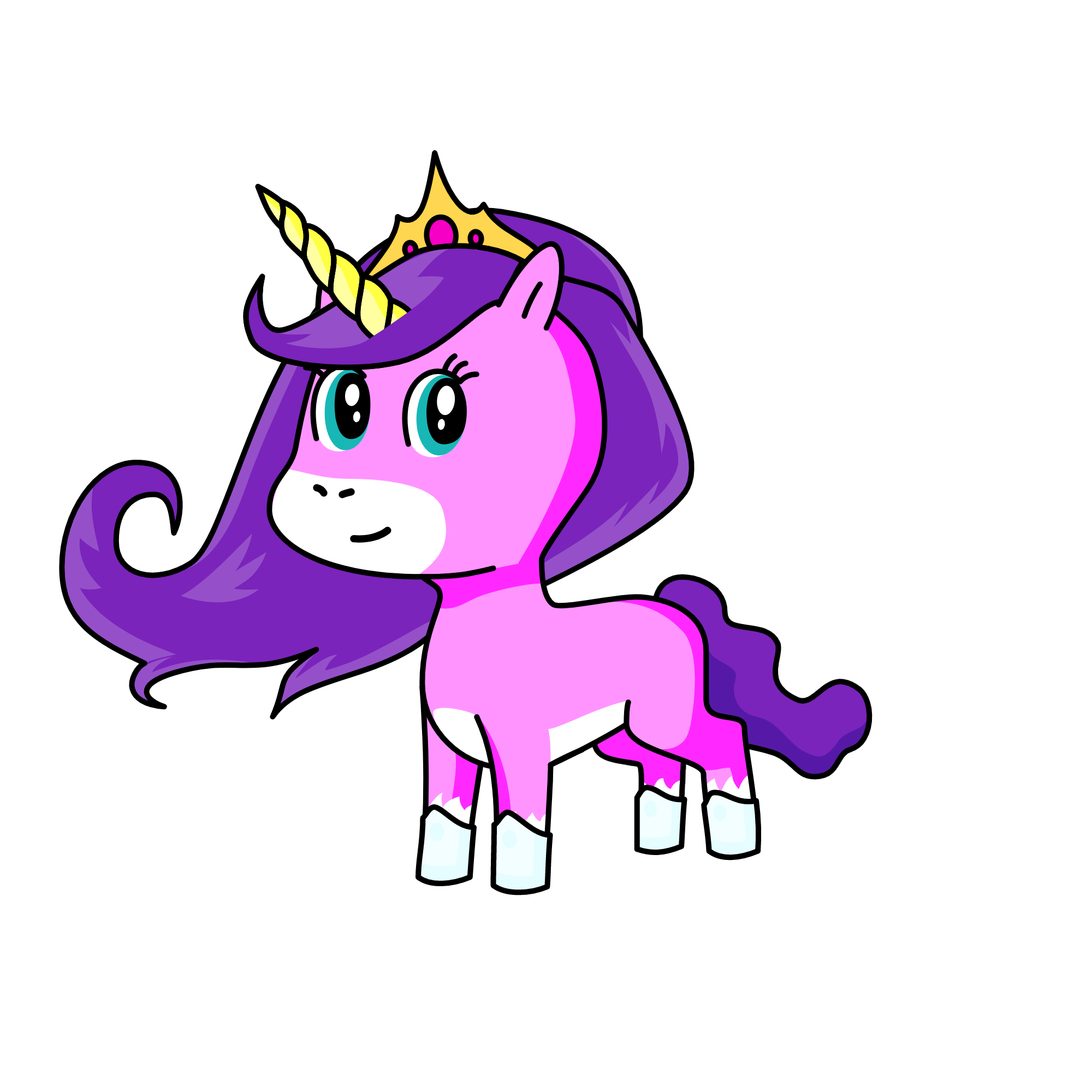 njnjhhghv, the unicorn