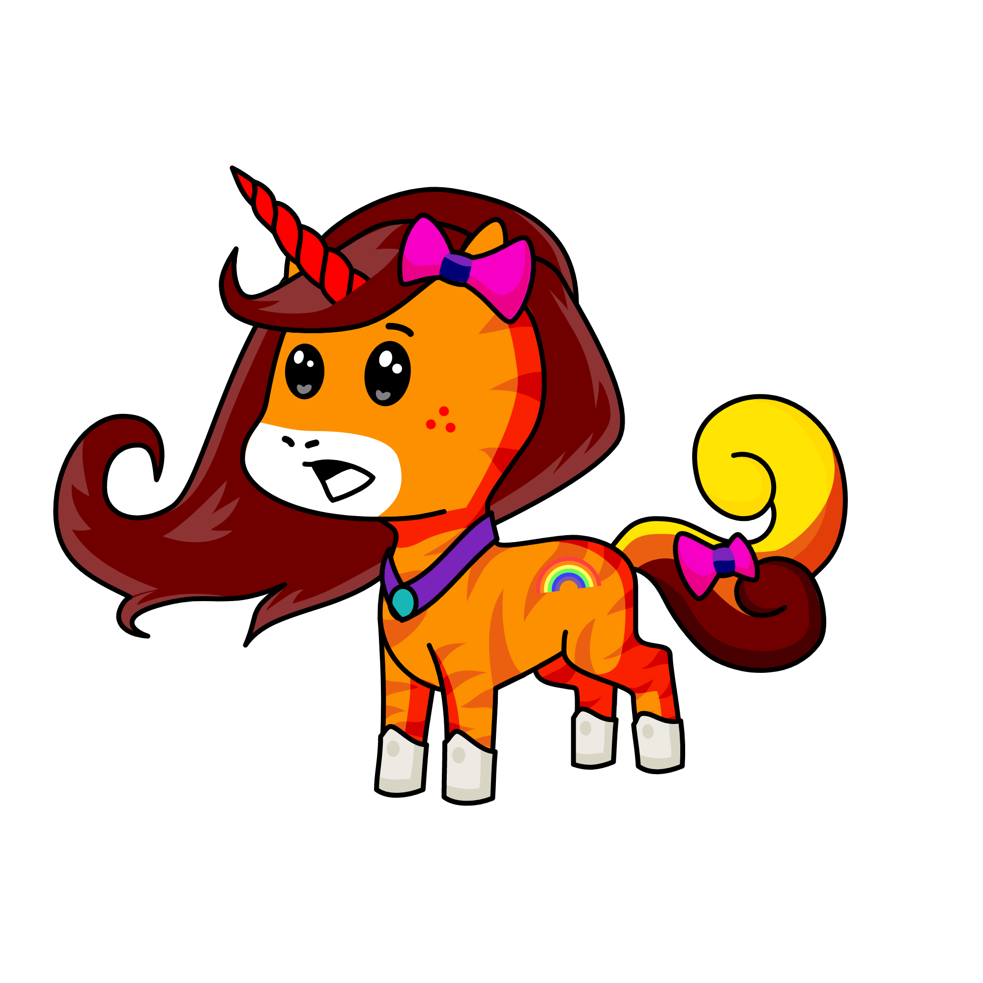 Beauty, the unicorn