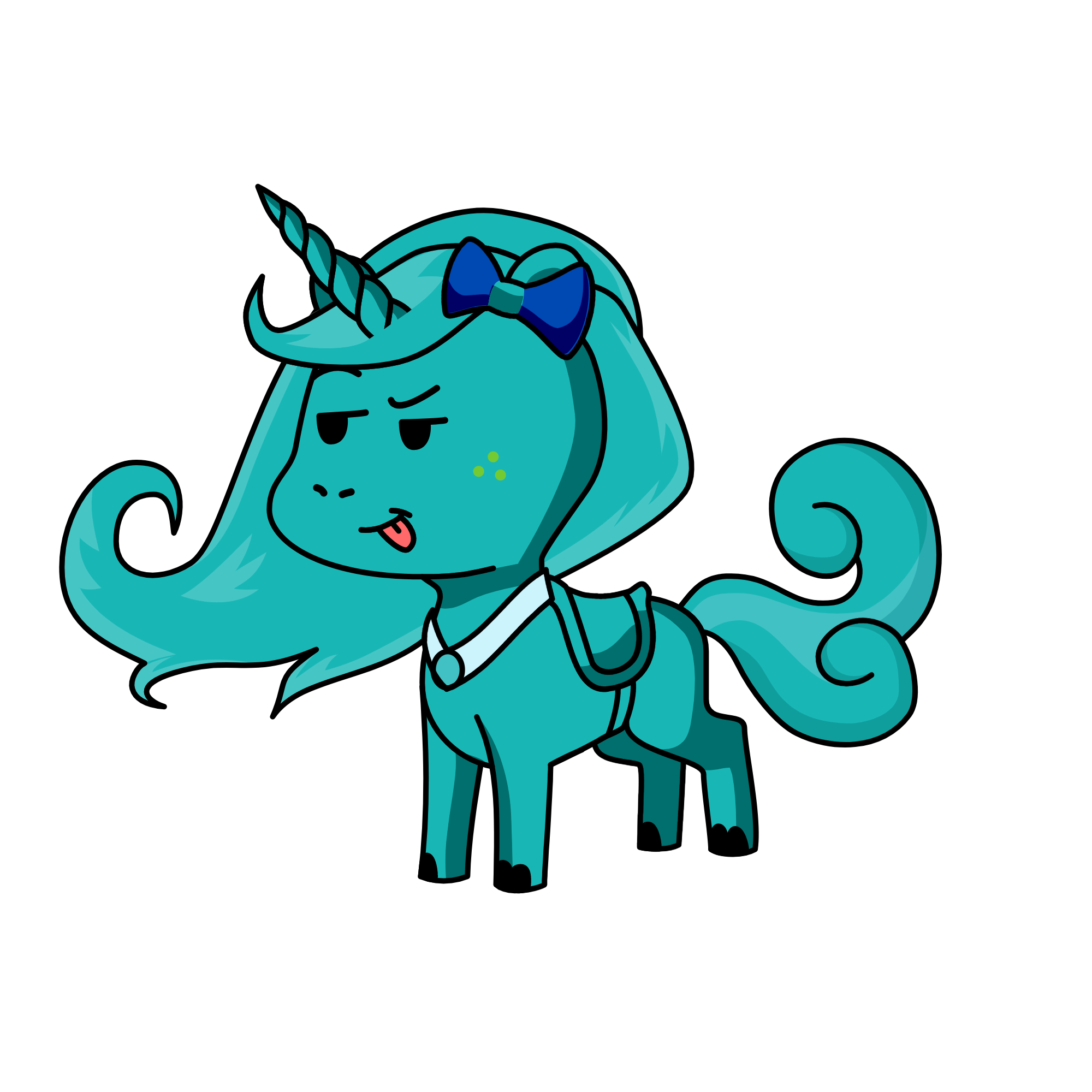 Mavikor, the unicorn