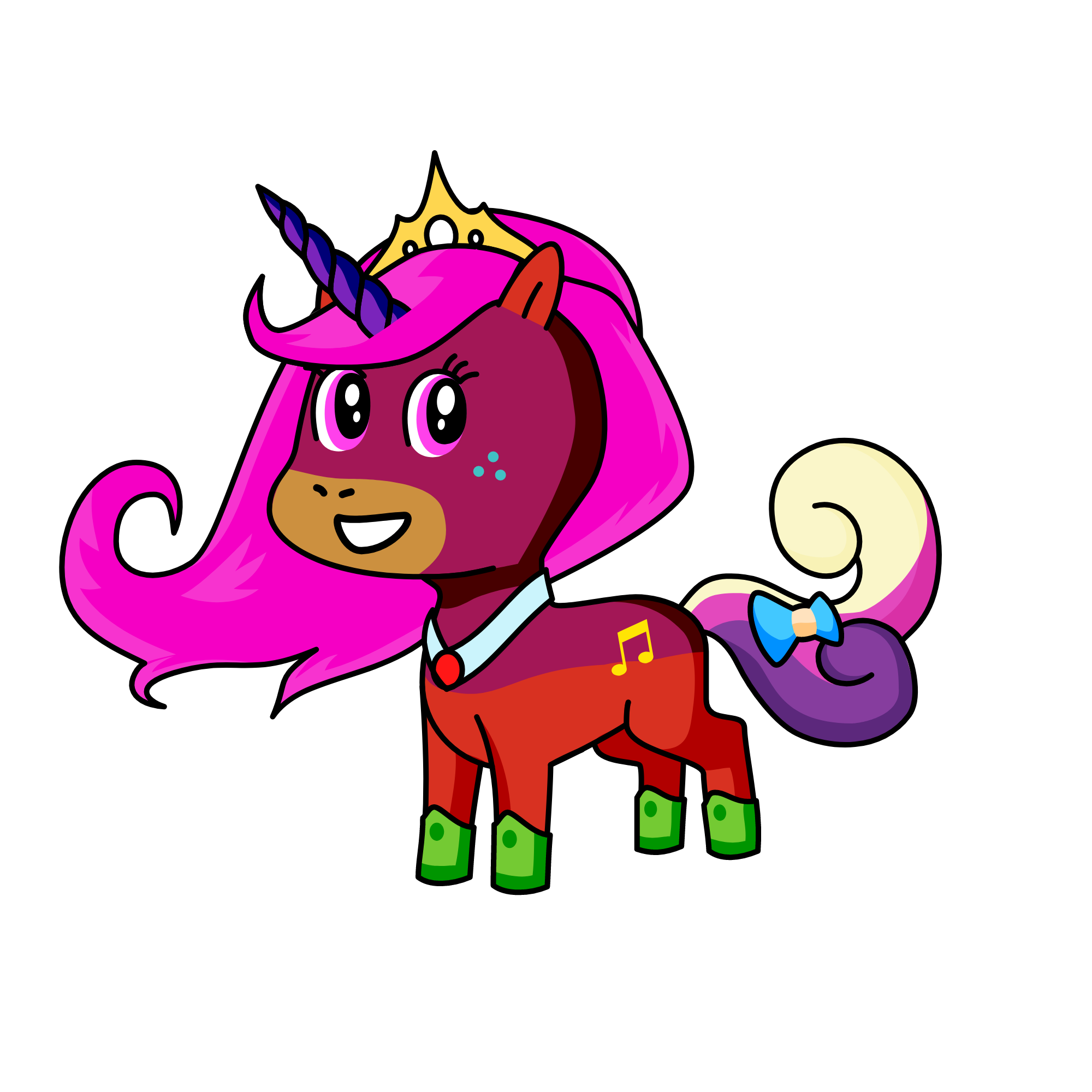 melek, the unicorn