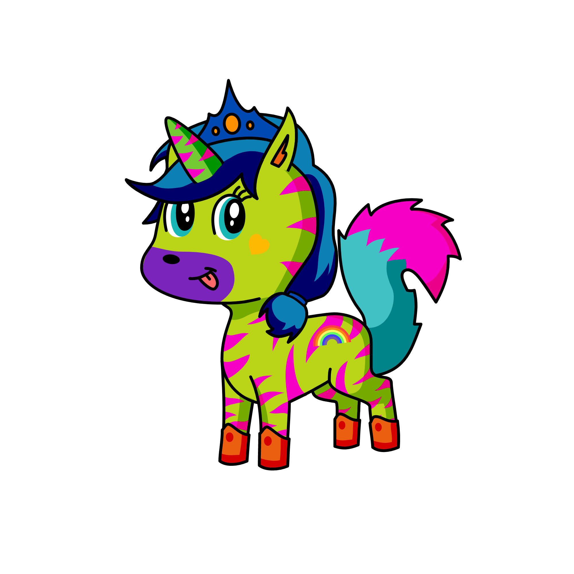 MIDNIGHT LOVE, the unicorn