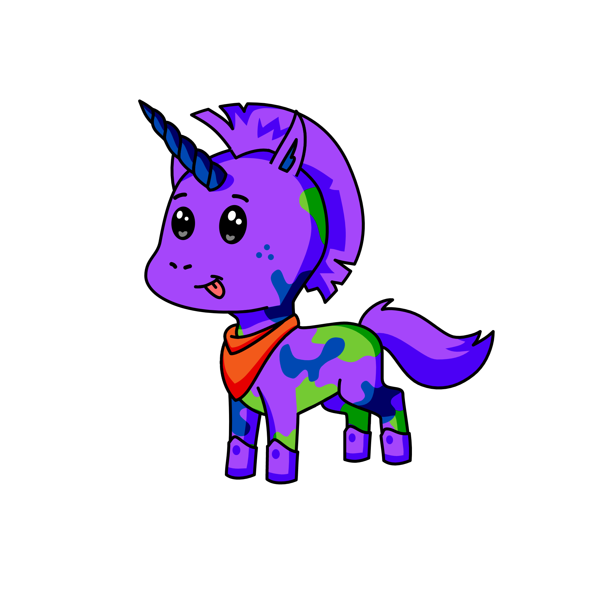 oh, the unicorn