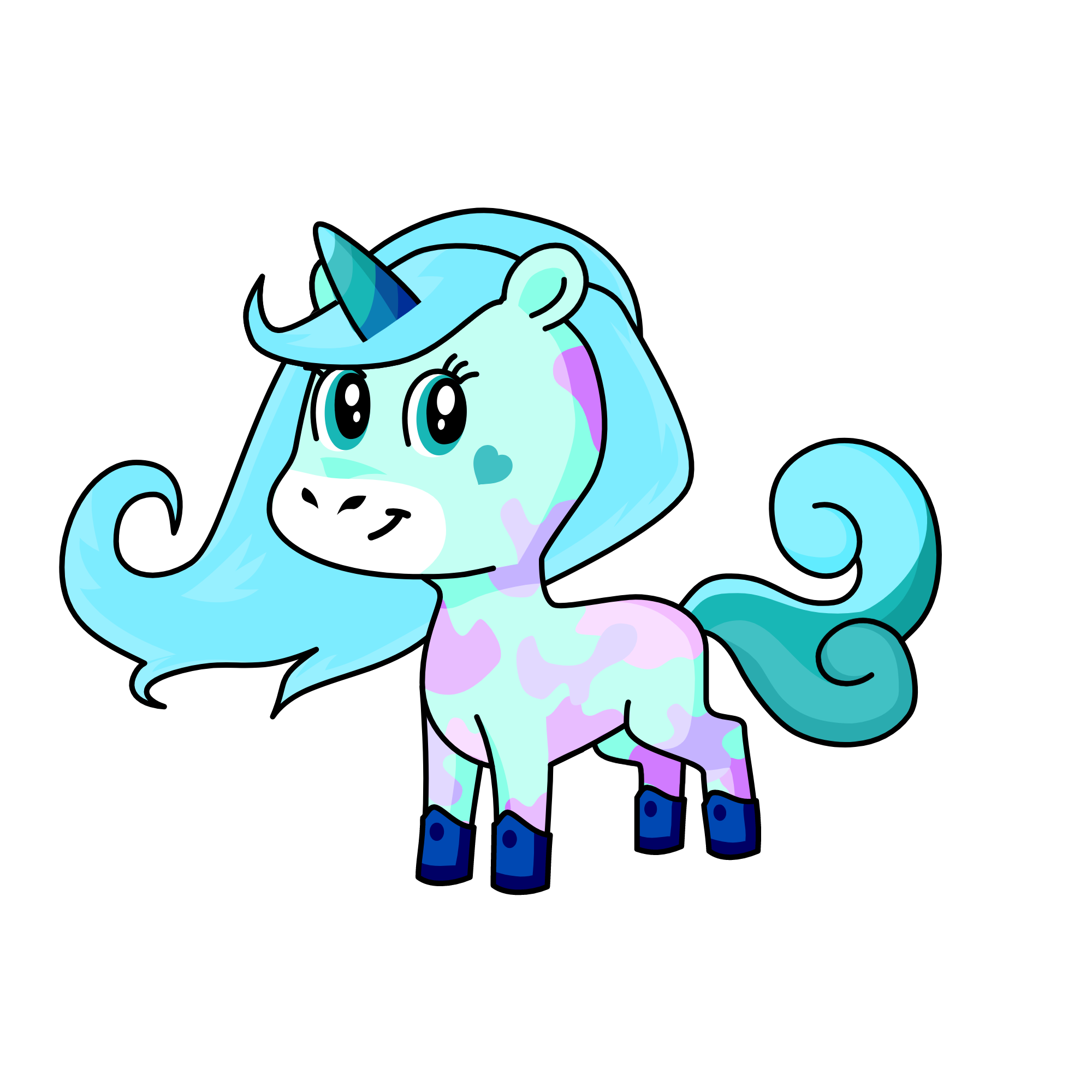 Zosia, the unicorn