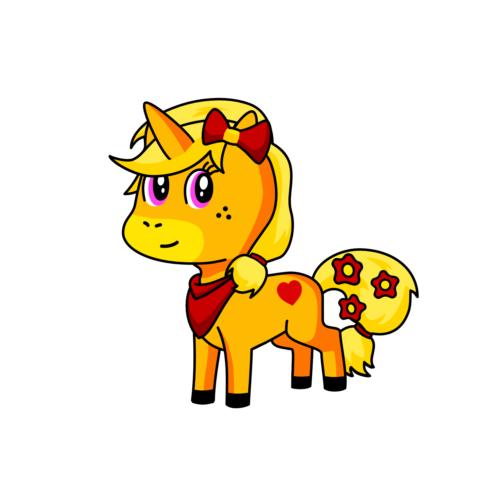 Applejack, the unicorn