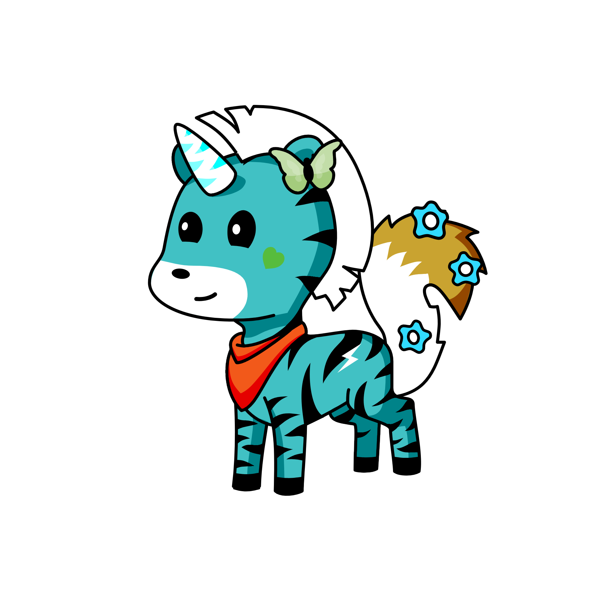 chaos the misshapen, the unicorn