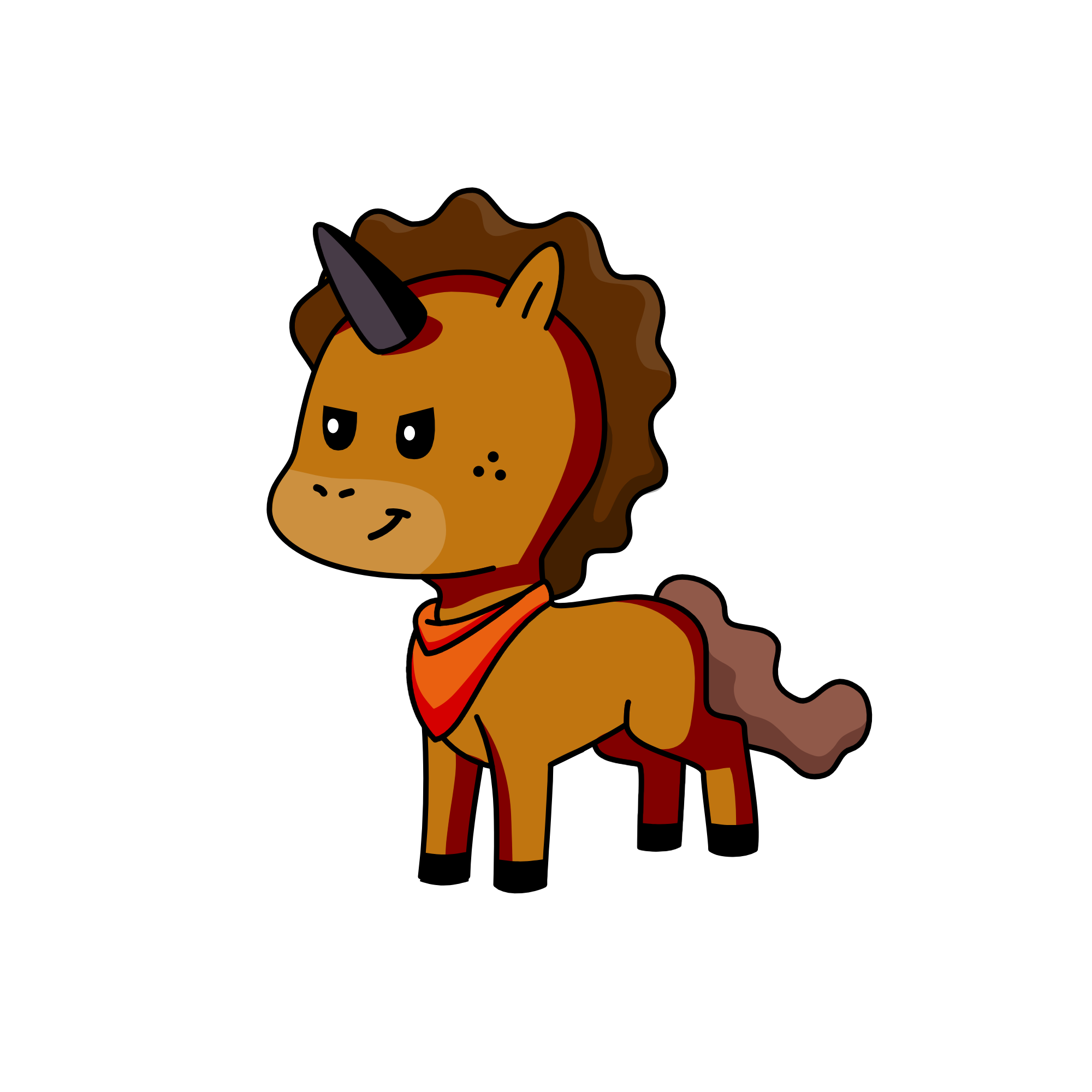 Meanie, the unicorn