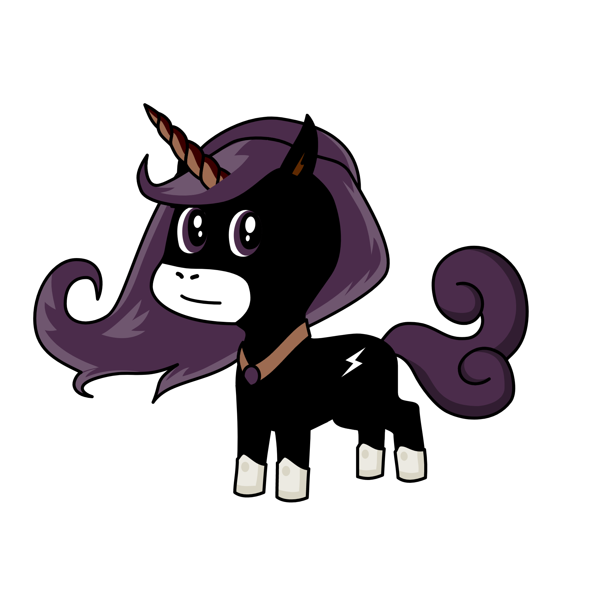 Mystery, the unicorn