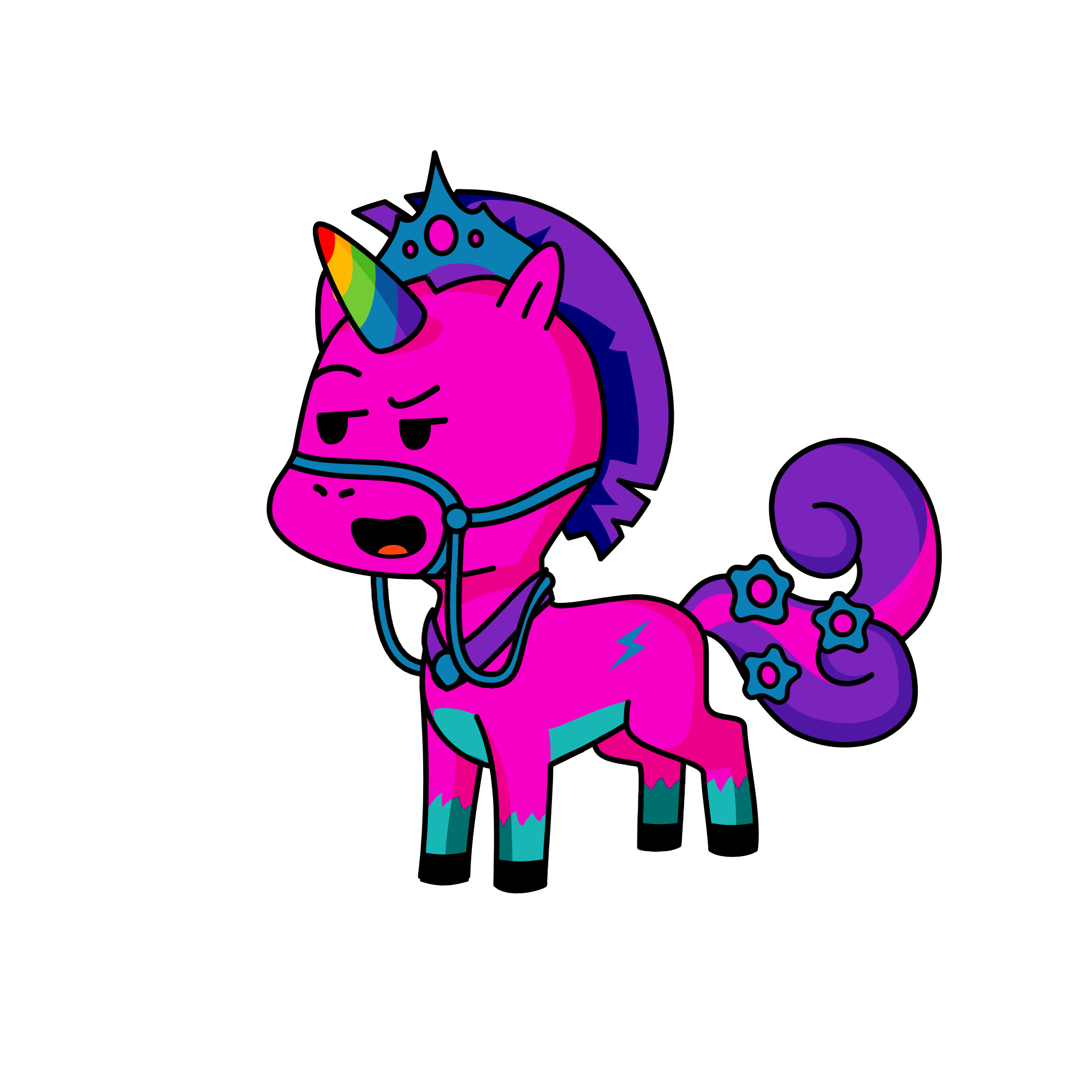 Fancy Gemstone (bully), the unicorn