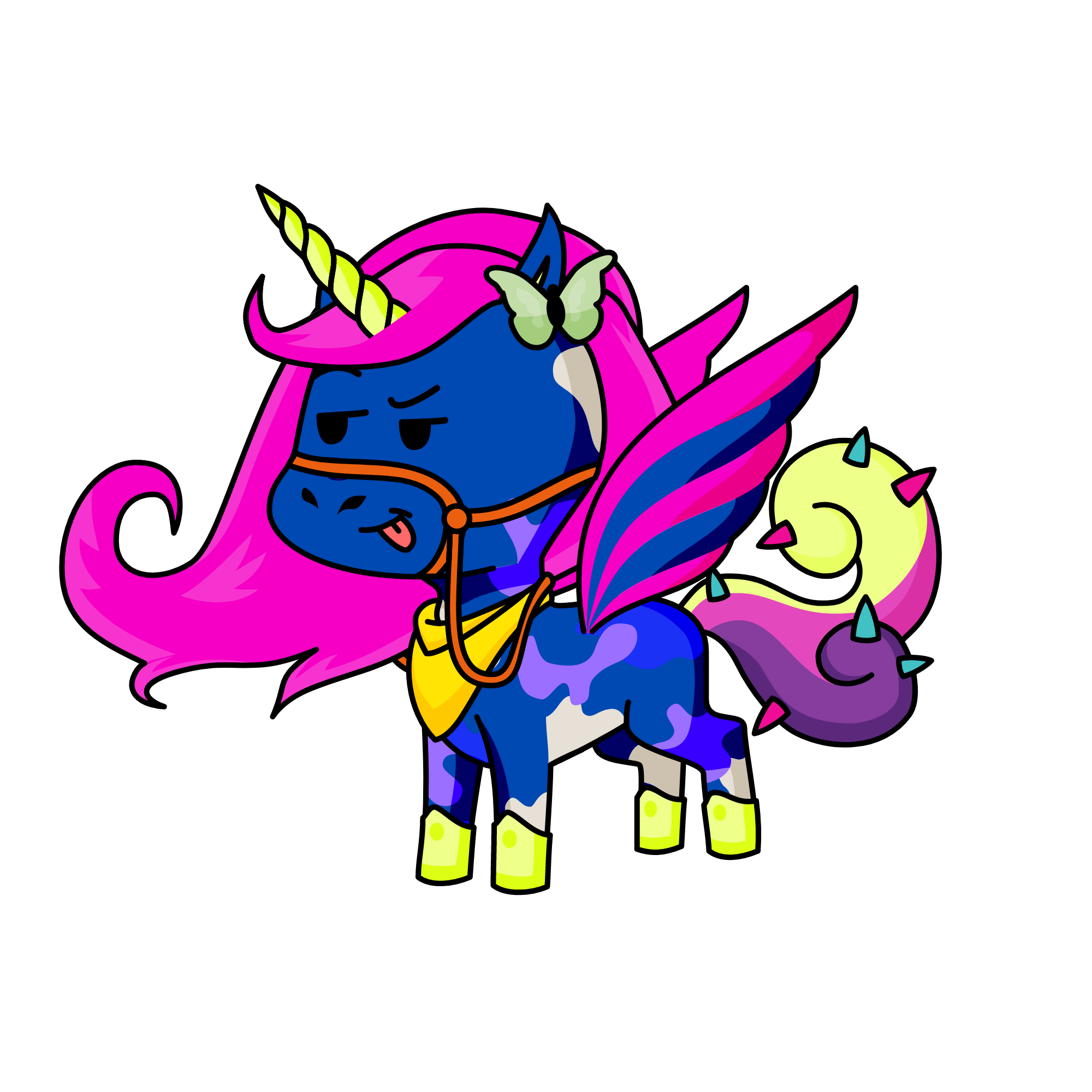 Lovelychan, the unicorn