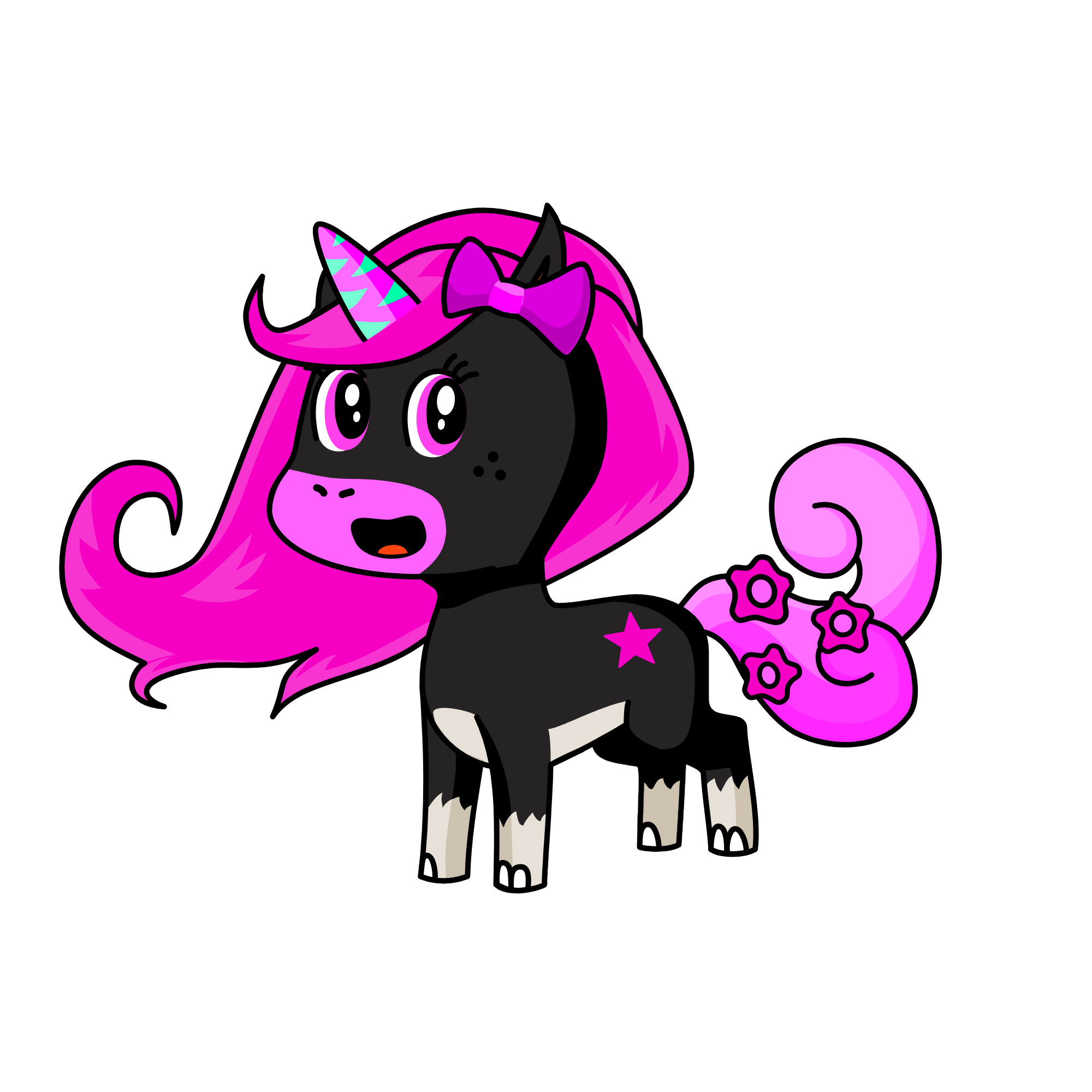Luar, the unicorn