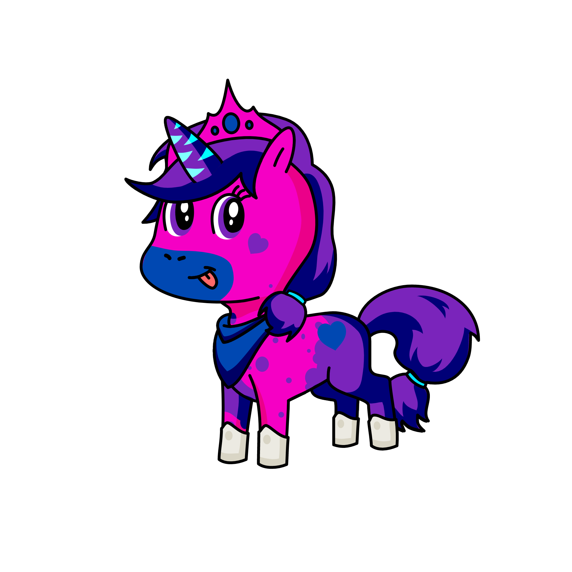 rj, the unicorn