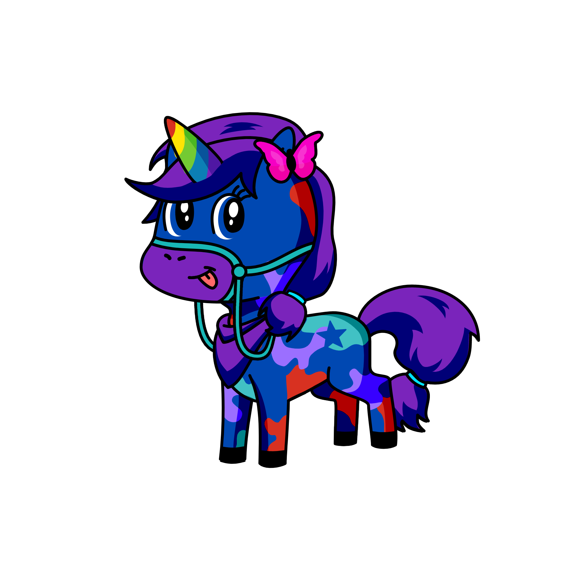 rainbow, the unicorn