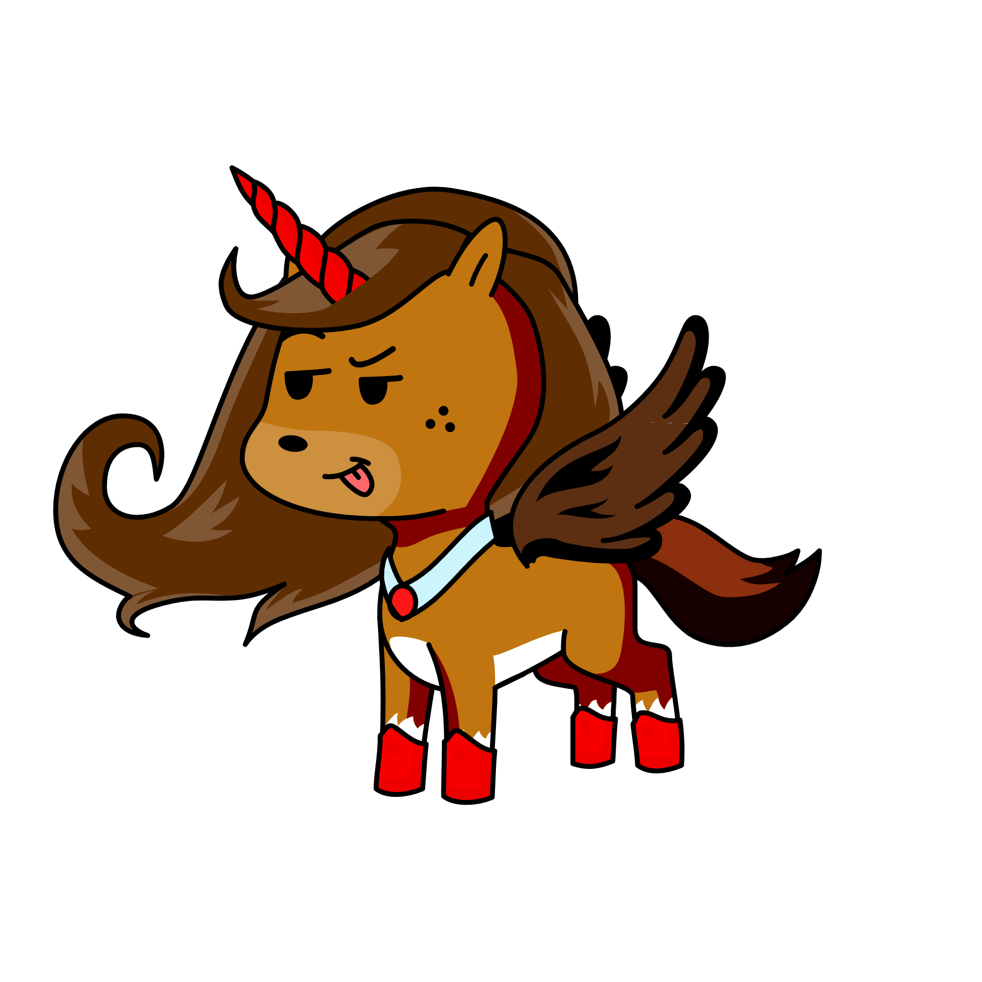 Queen of the north pole, the unicorn