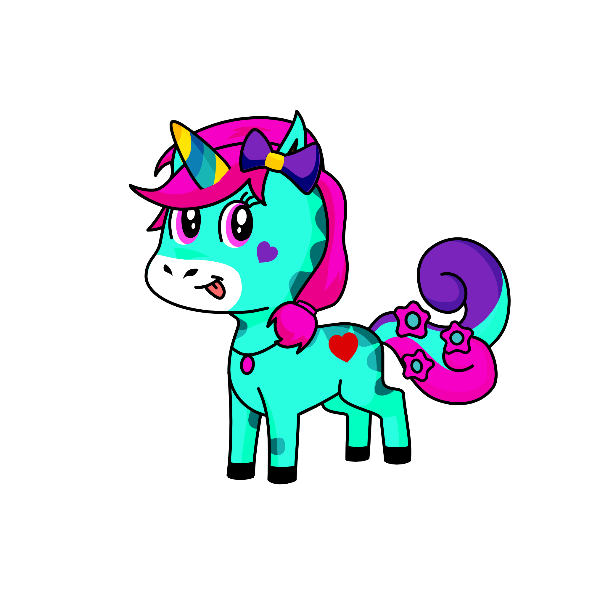 Emily, the unicorn