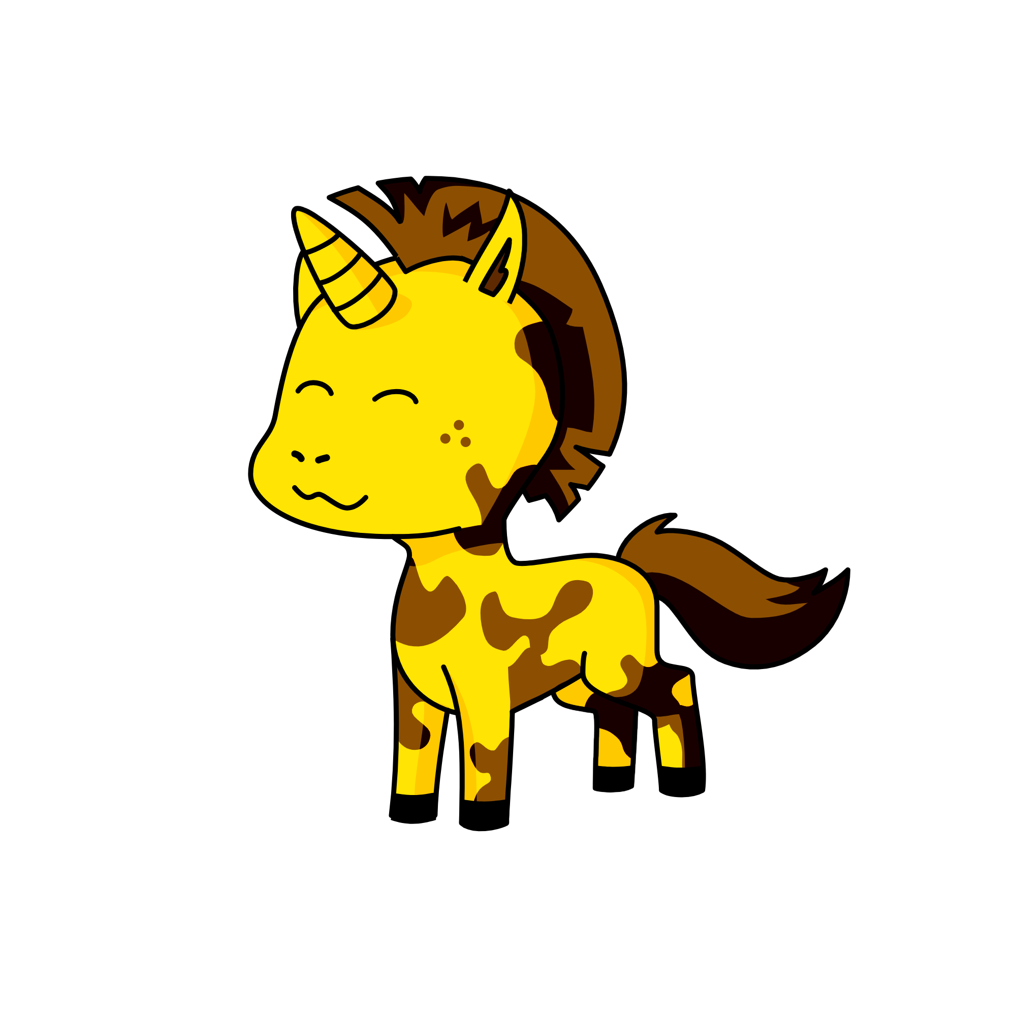 girafficorn, the unicorn