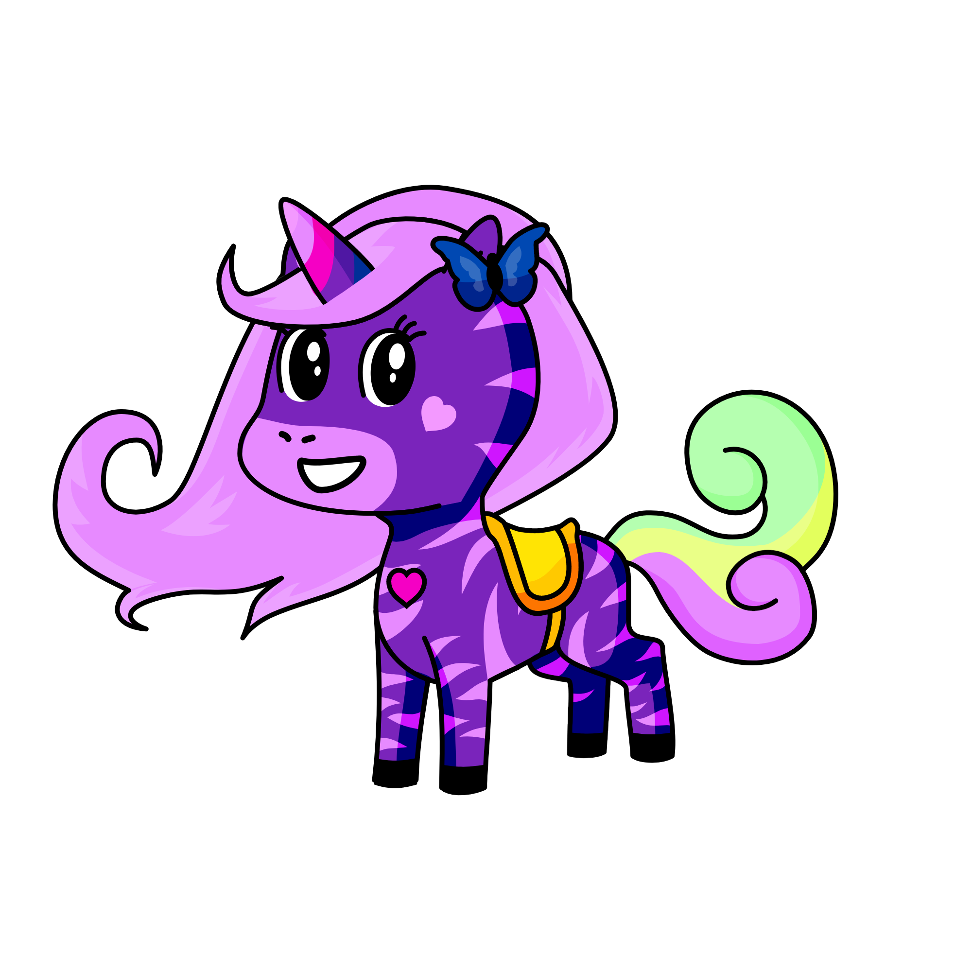 Pinky-pie, the unicorn