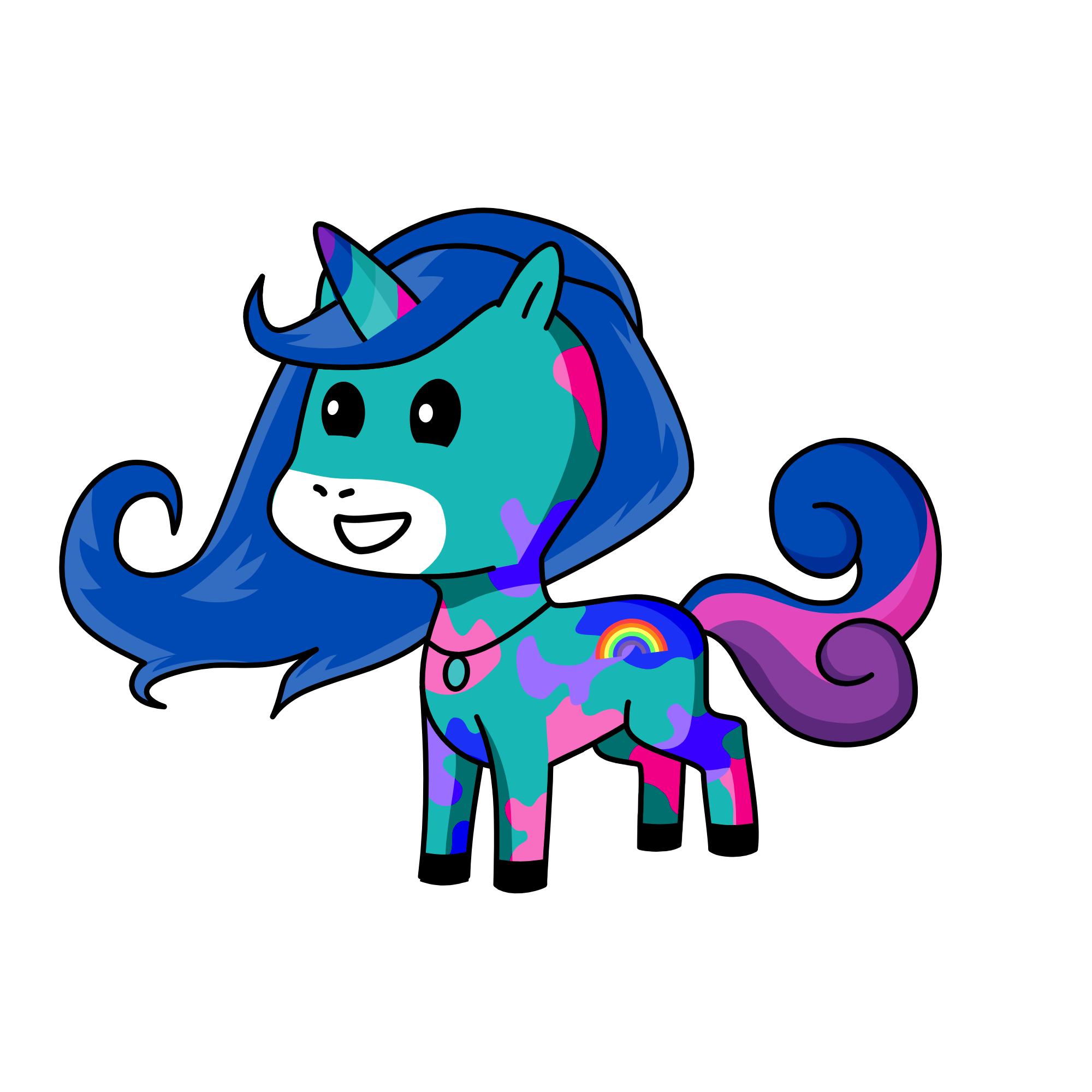 Galaxy, the unicorn
