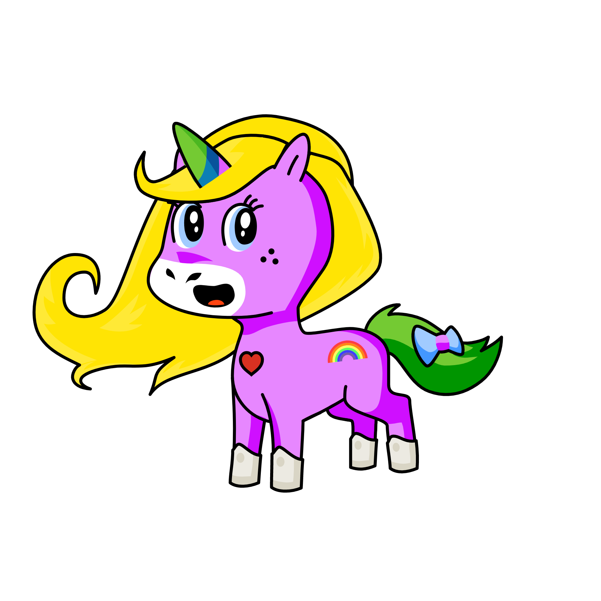 Tek boynuzlu atım, the unicorn