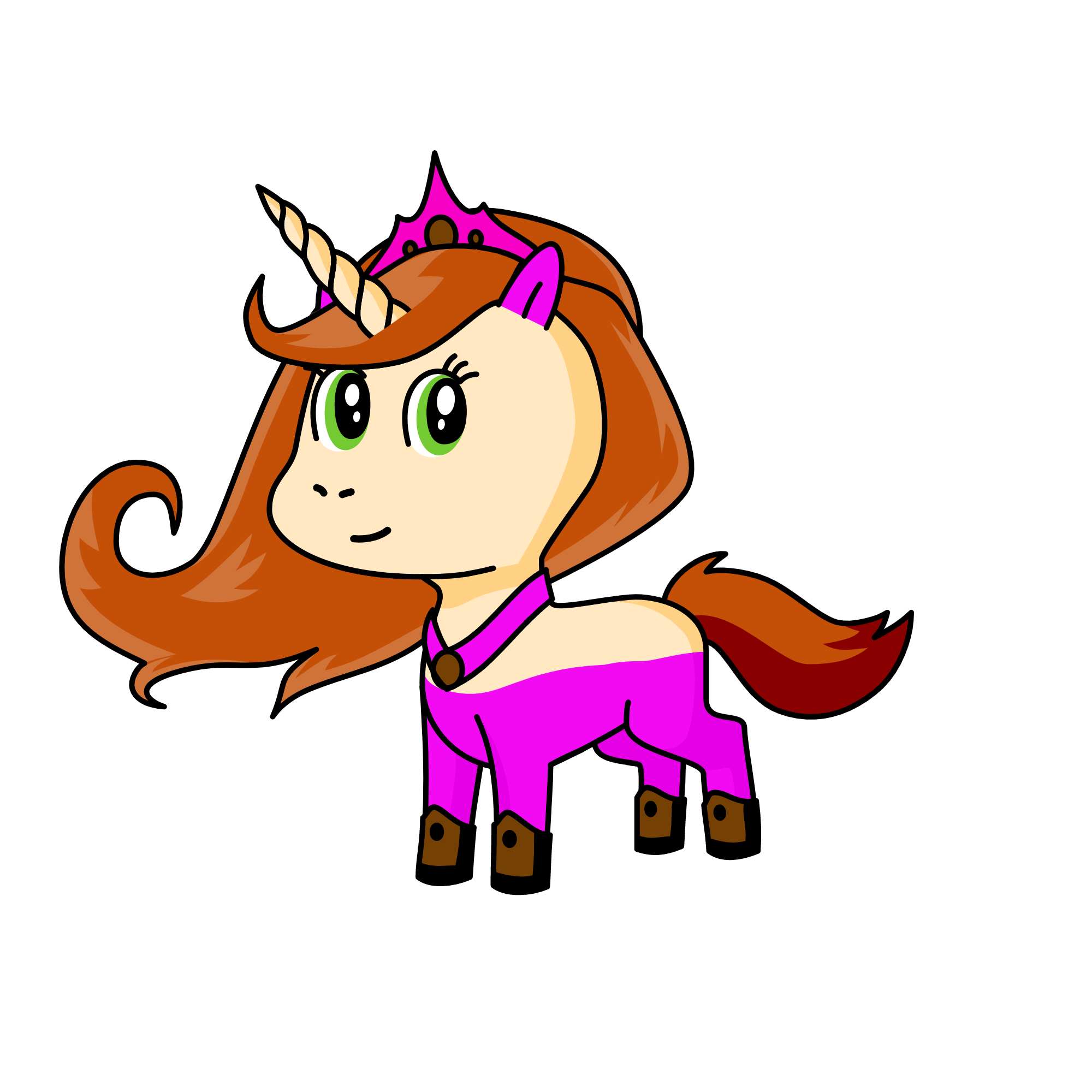 Princess Anna, the unicorn