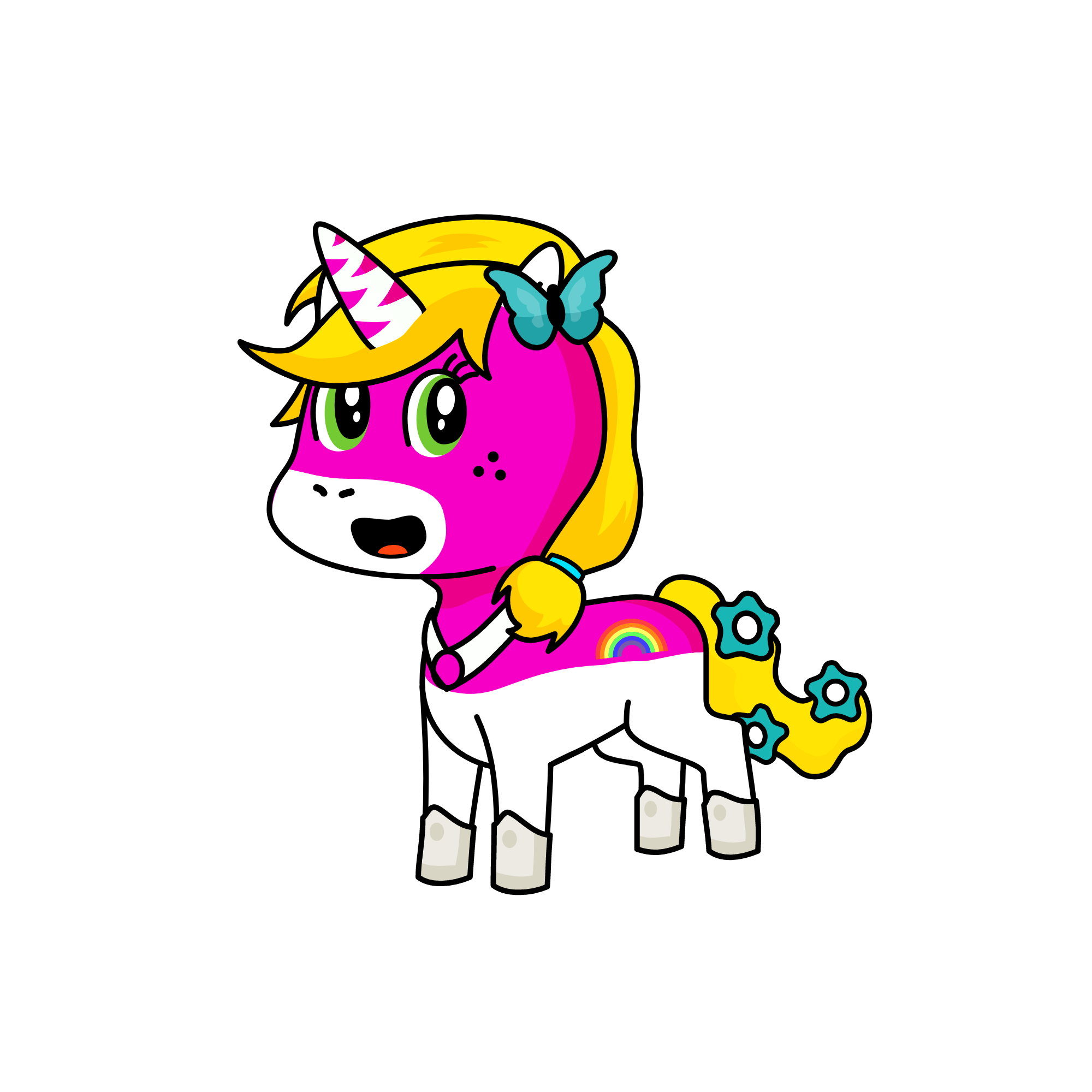 iris, the unicorn