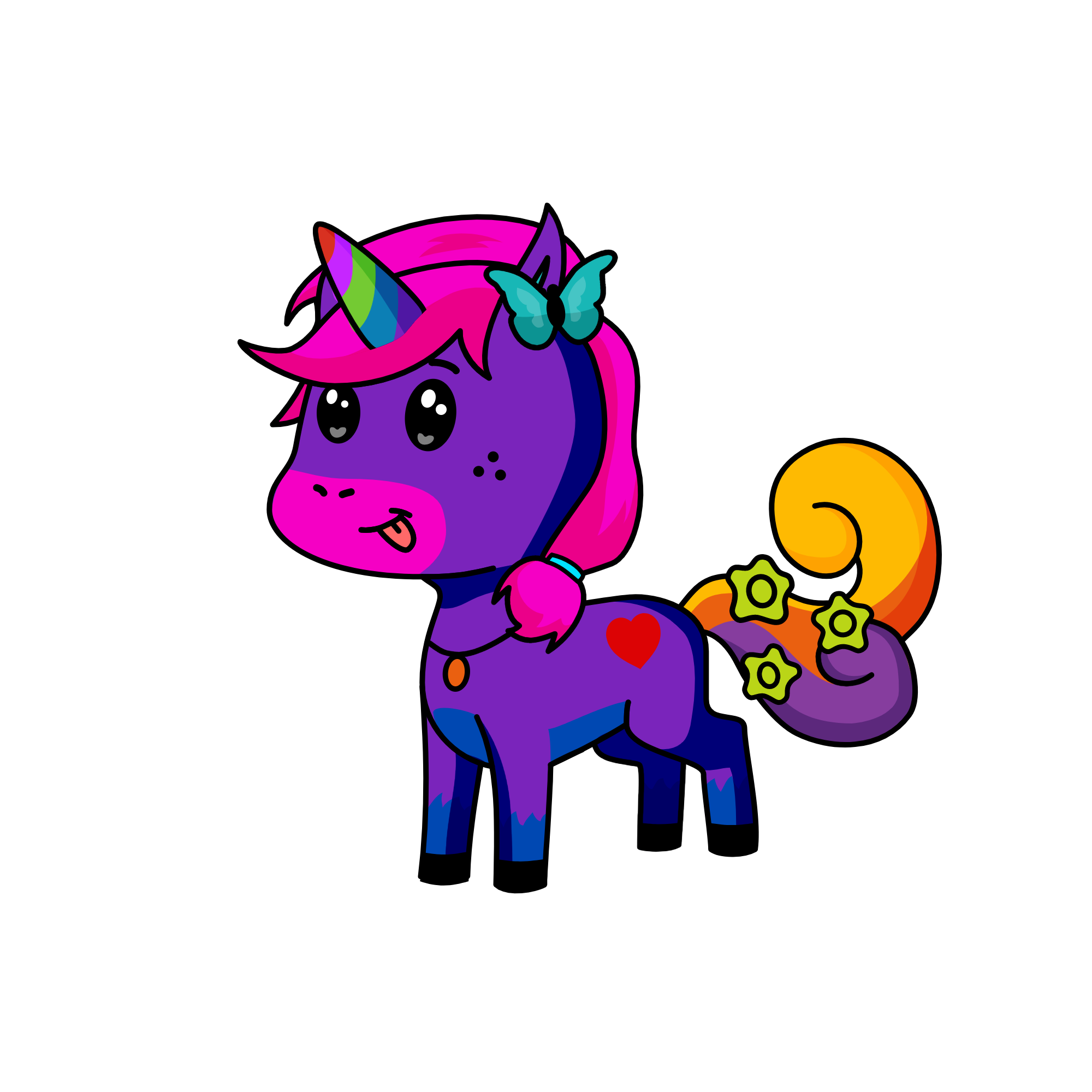elle , the unicorn