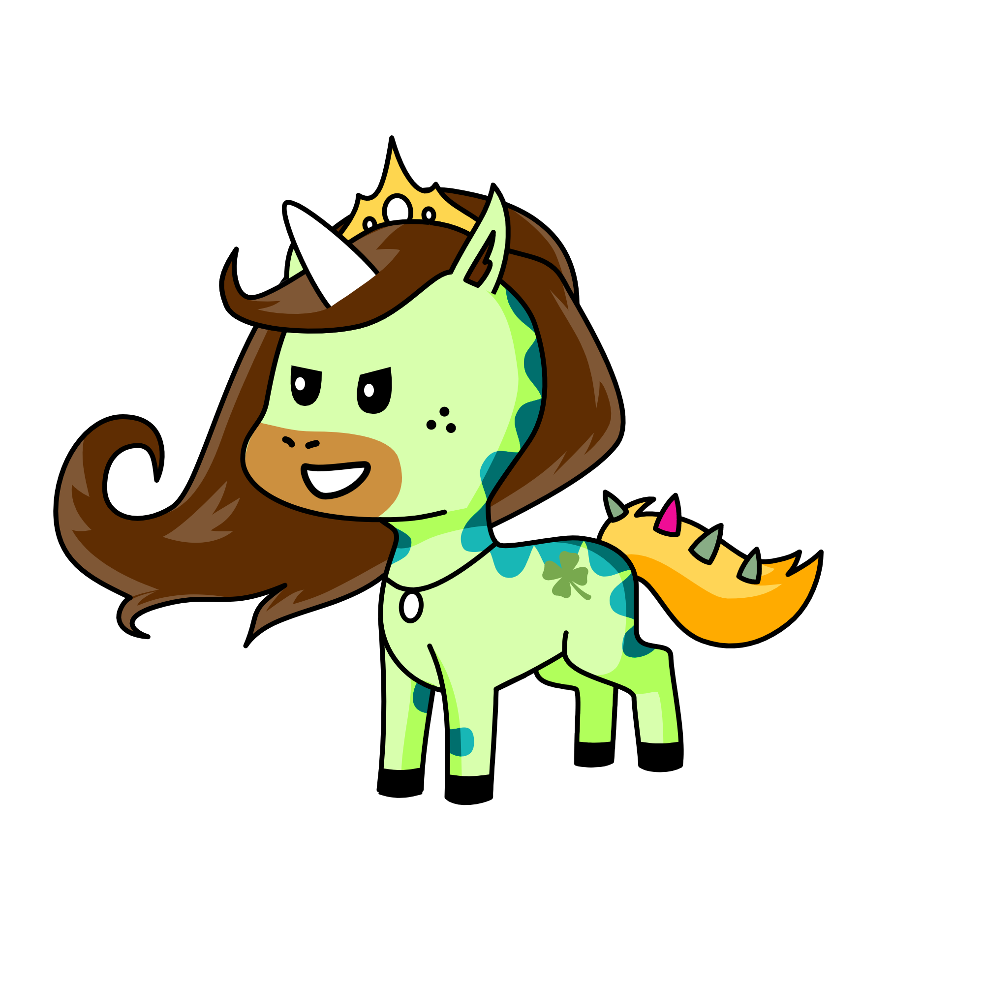 mina, the unicorn
