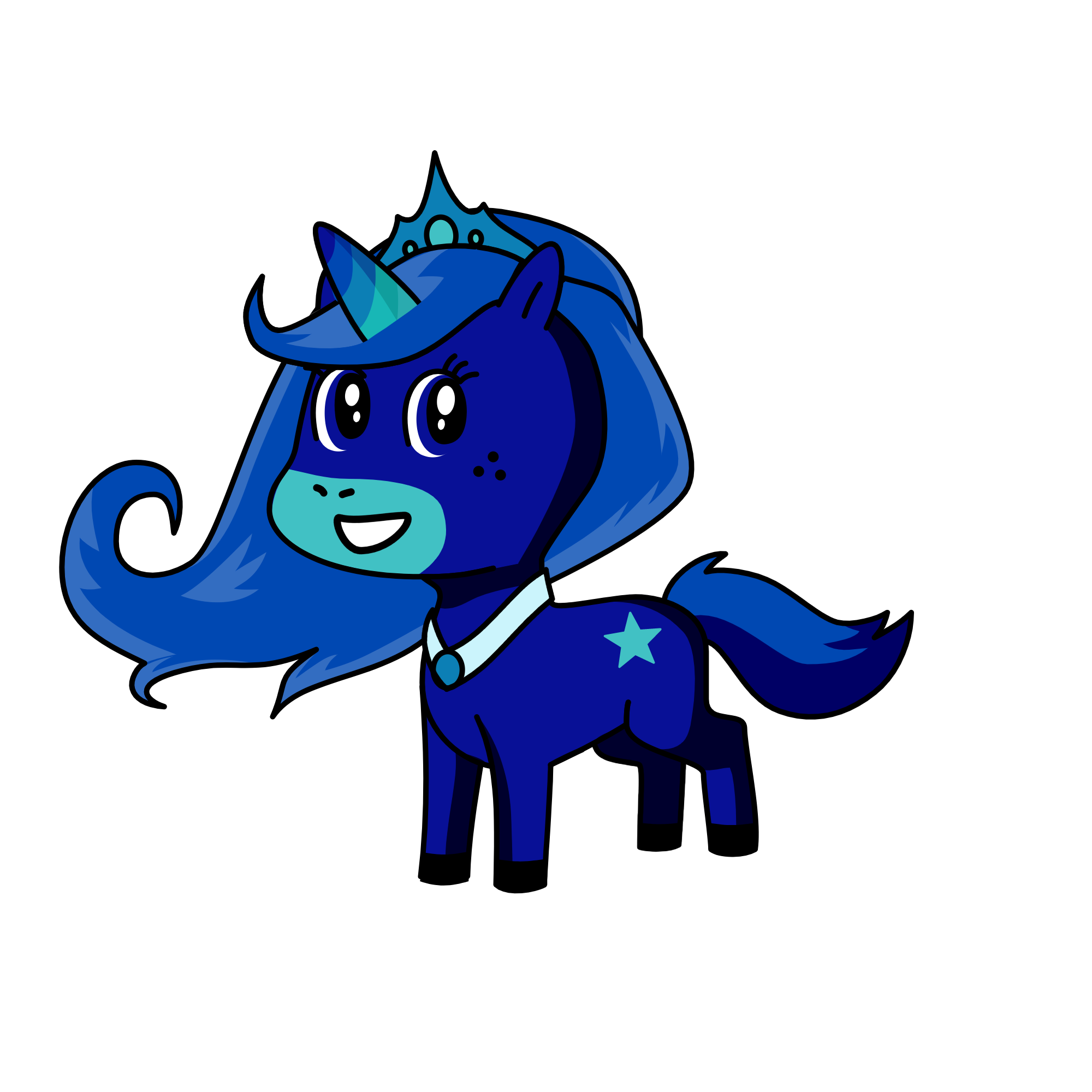 Night Queen, the unicorn