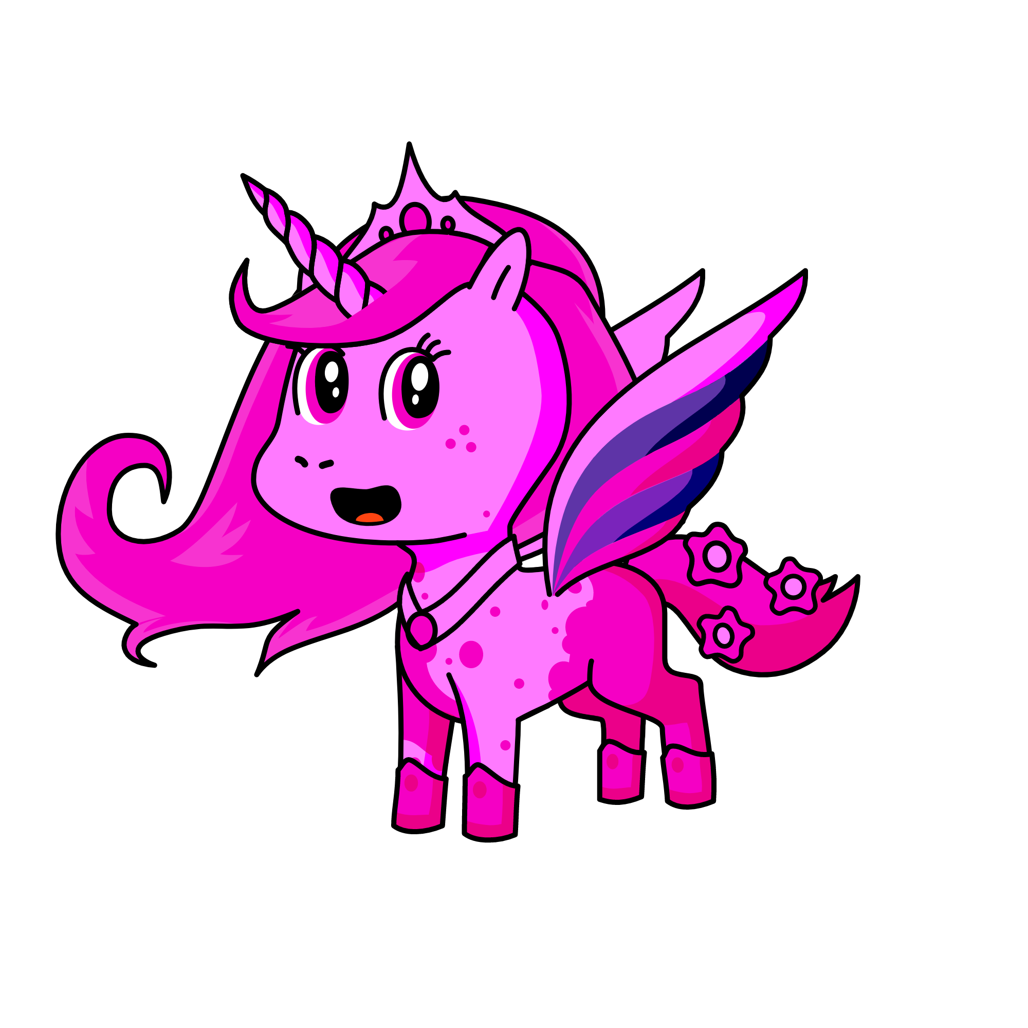 kawaii-chan, the unicorn