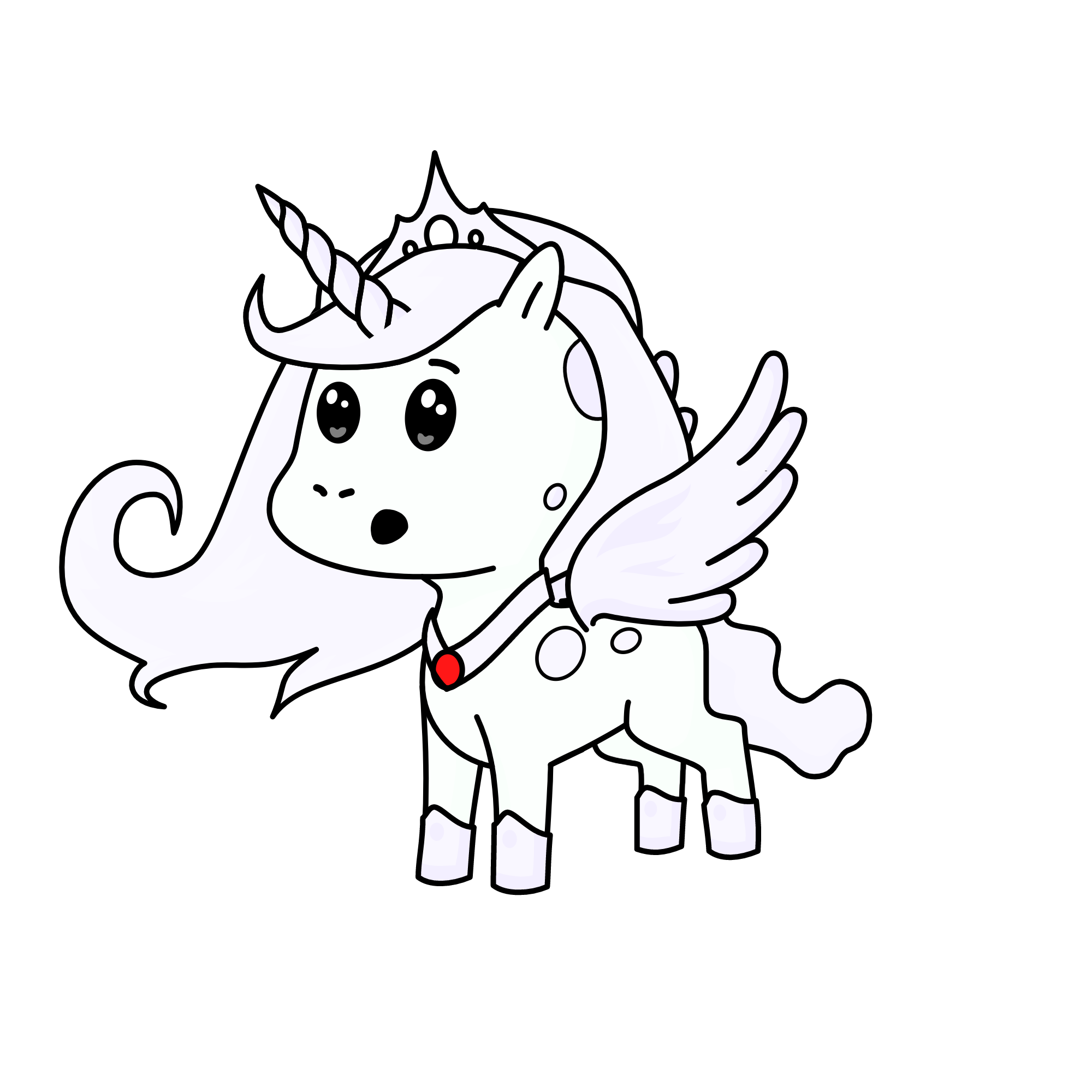 Ghosty, the unicorn