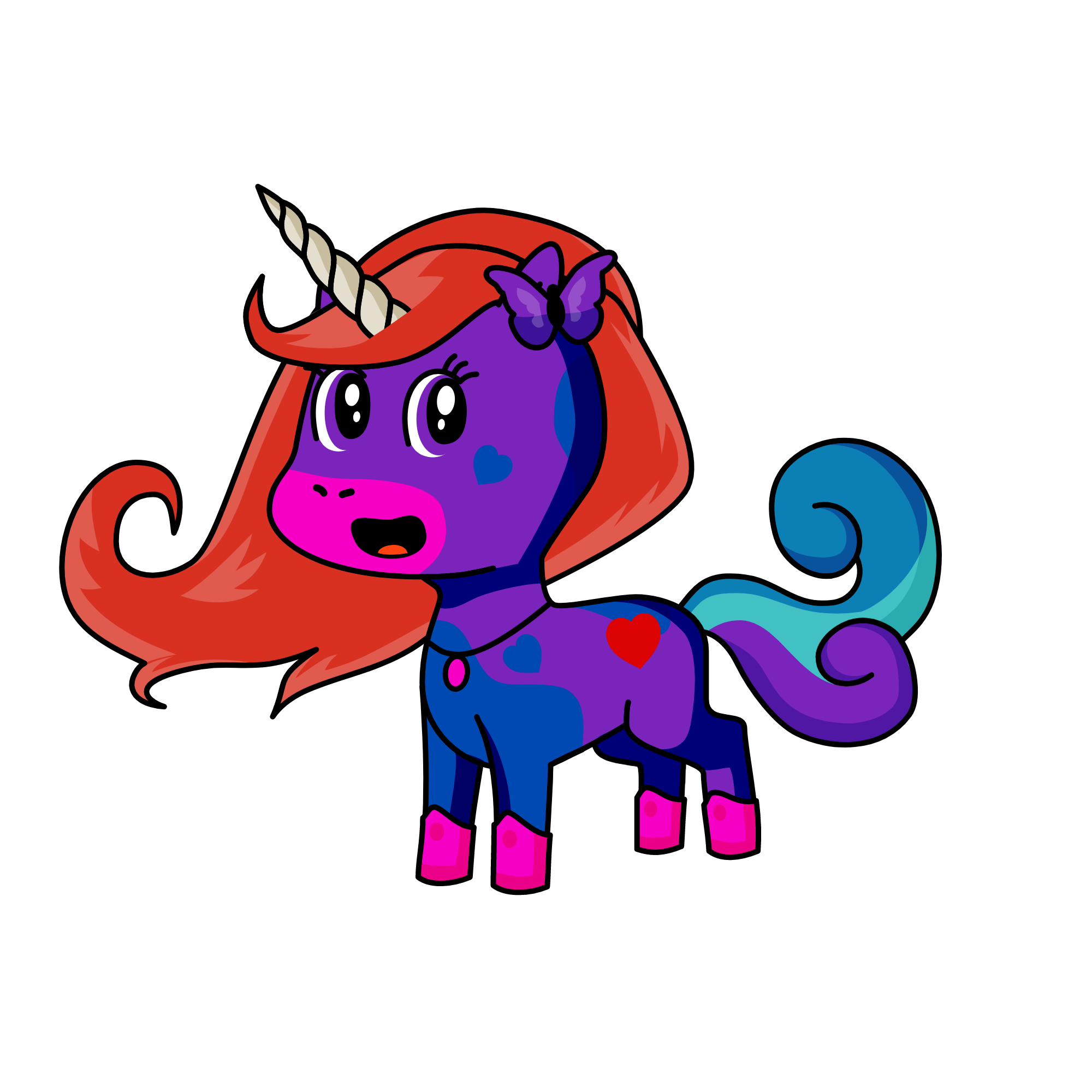 jj, the unicorn