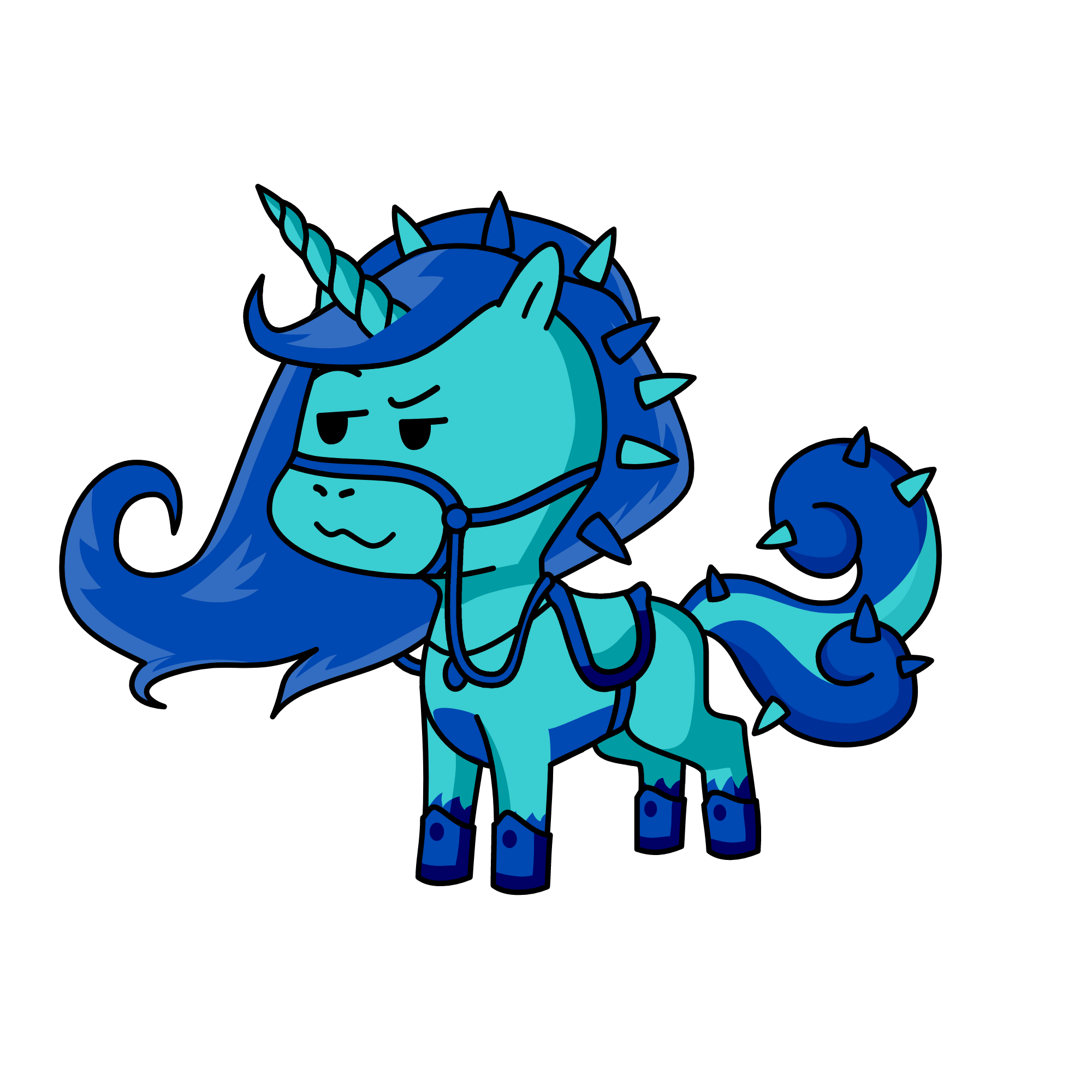 candy, the unicorn