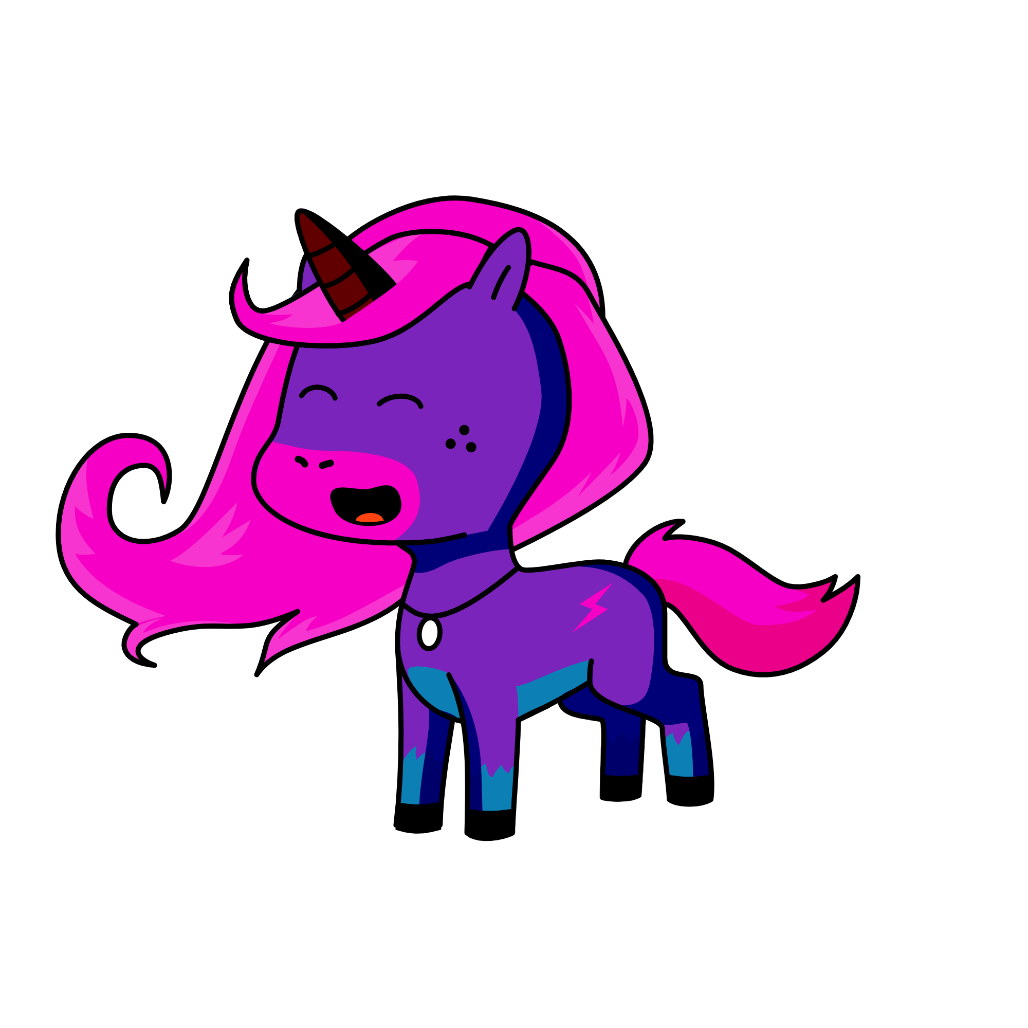 bb, the unicorn