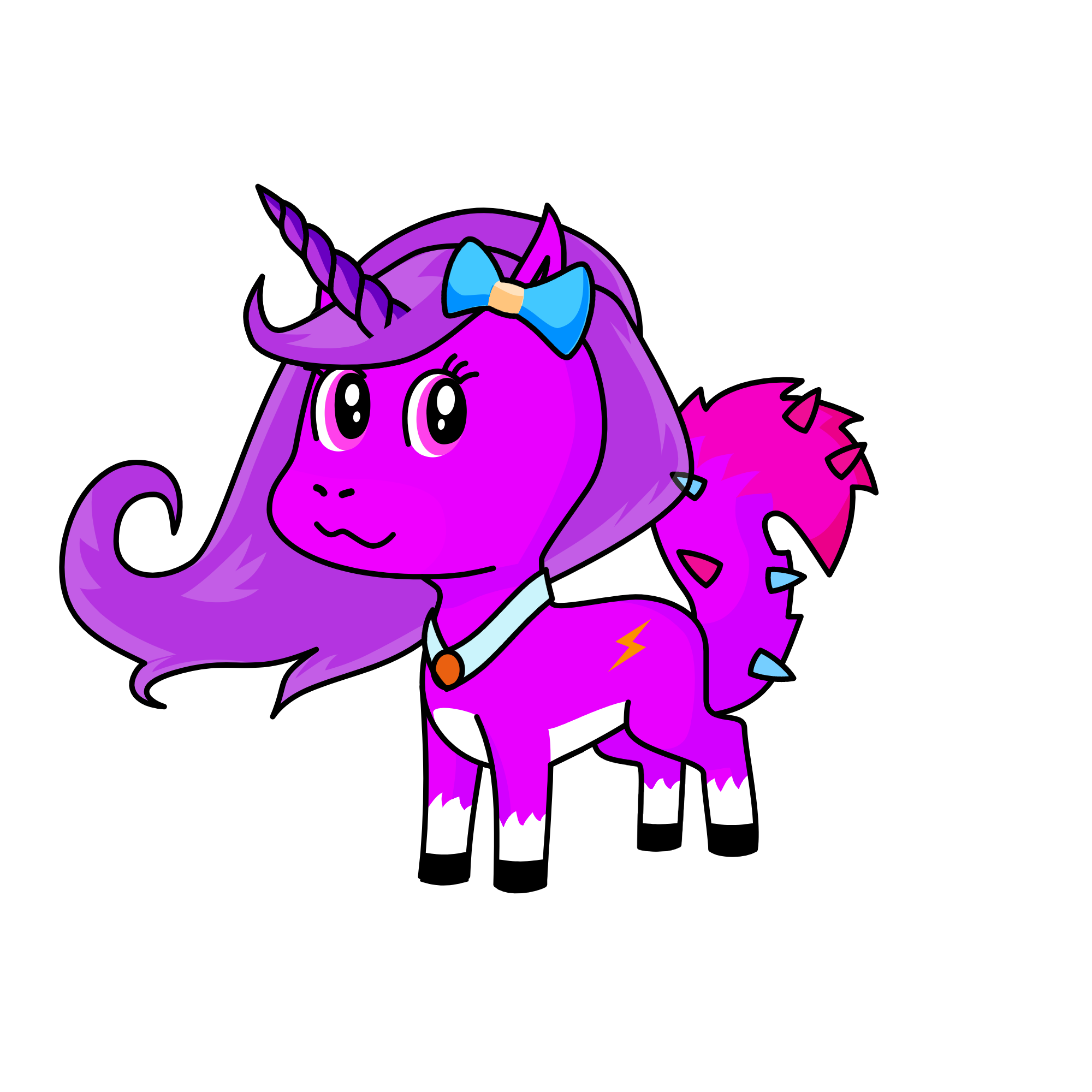 mia unicorn power, the unicorn